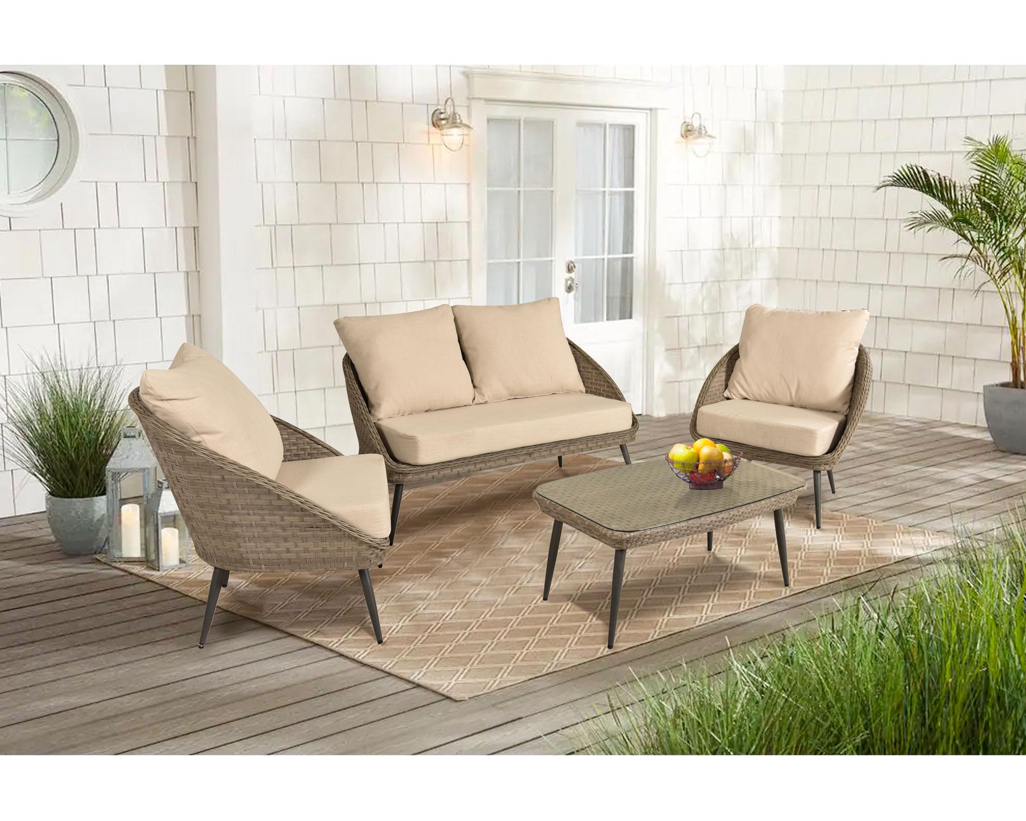 Set terraza 4 personas Noa Outzen-3