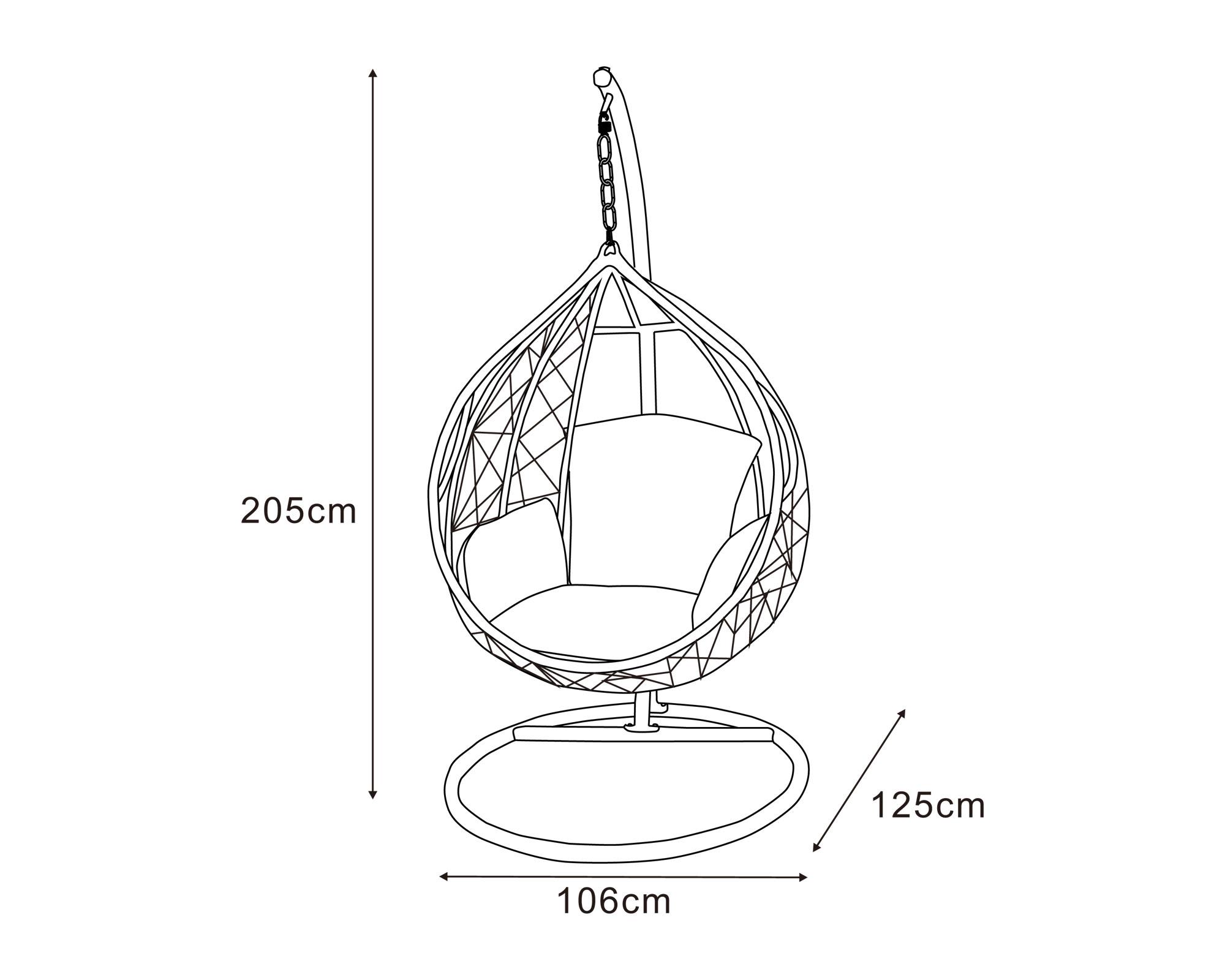 Silla colgante Efesio Outzen-2