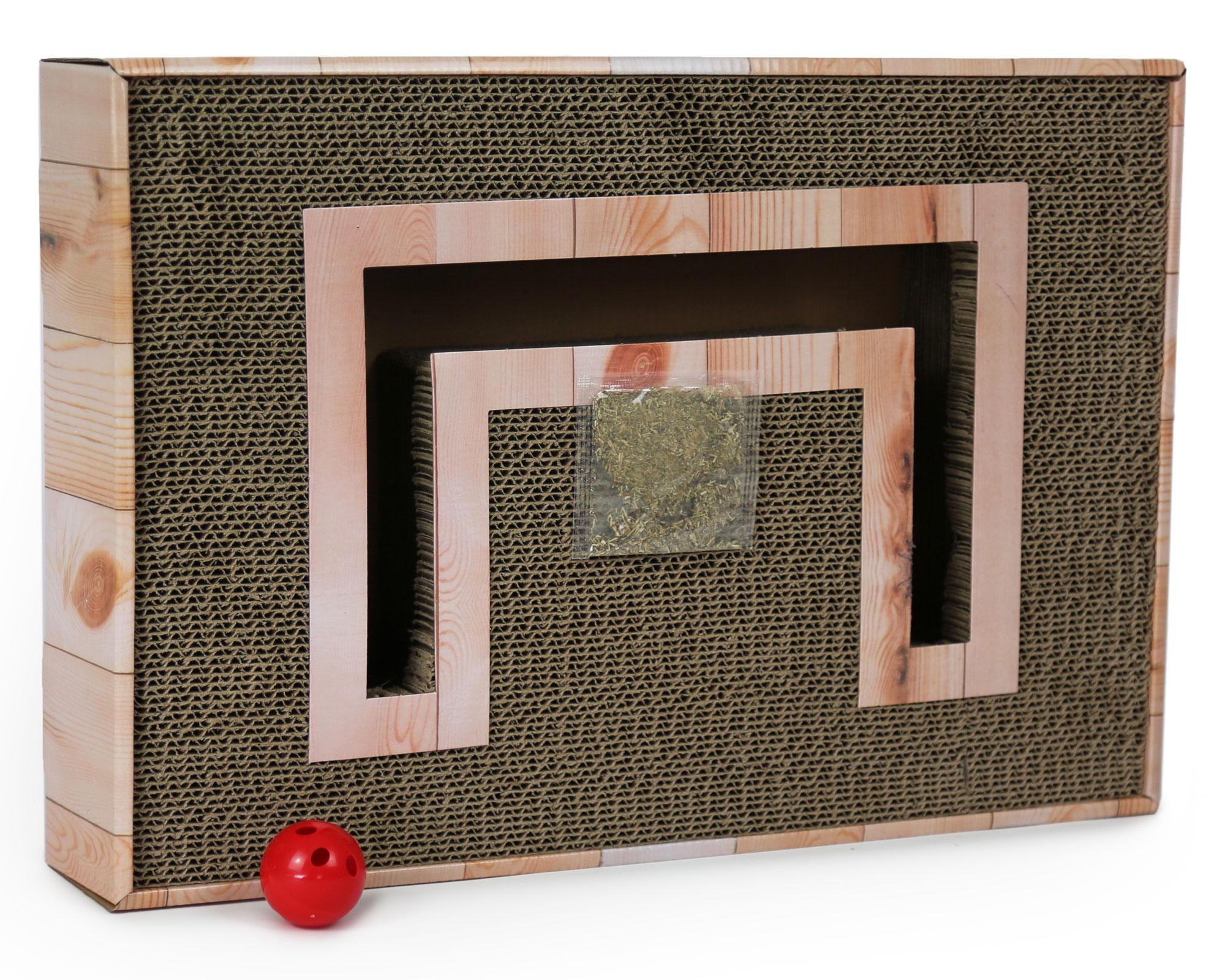 Rascador Laberinto café claro BRNX-1