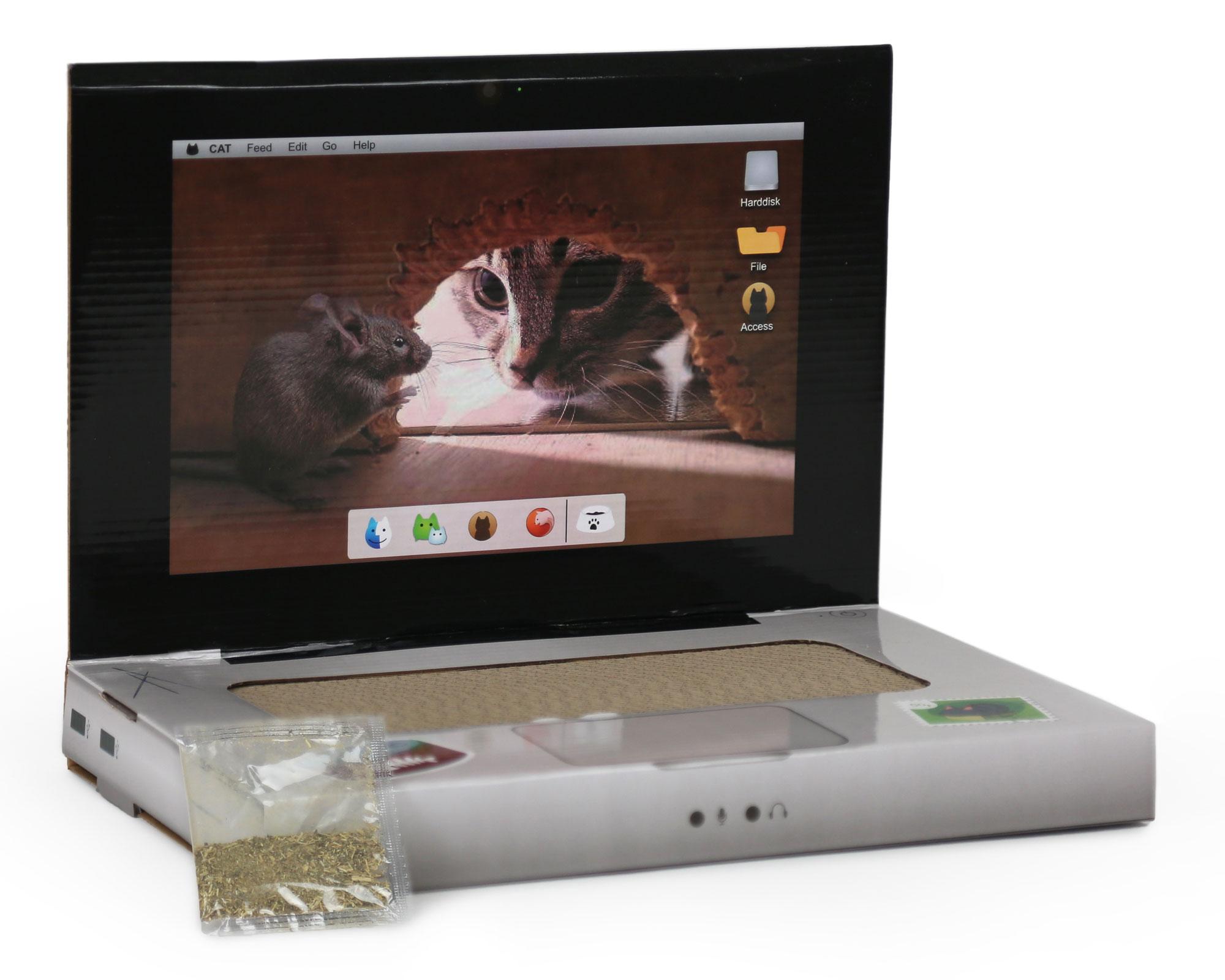 Rascador Notebook gris claro BRNX-0