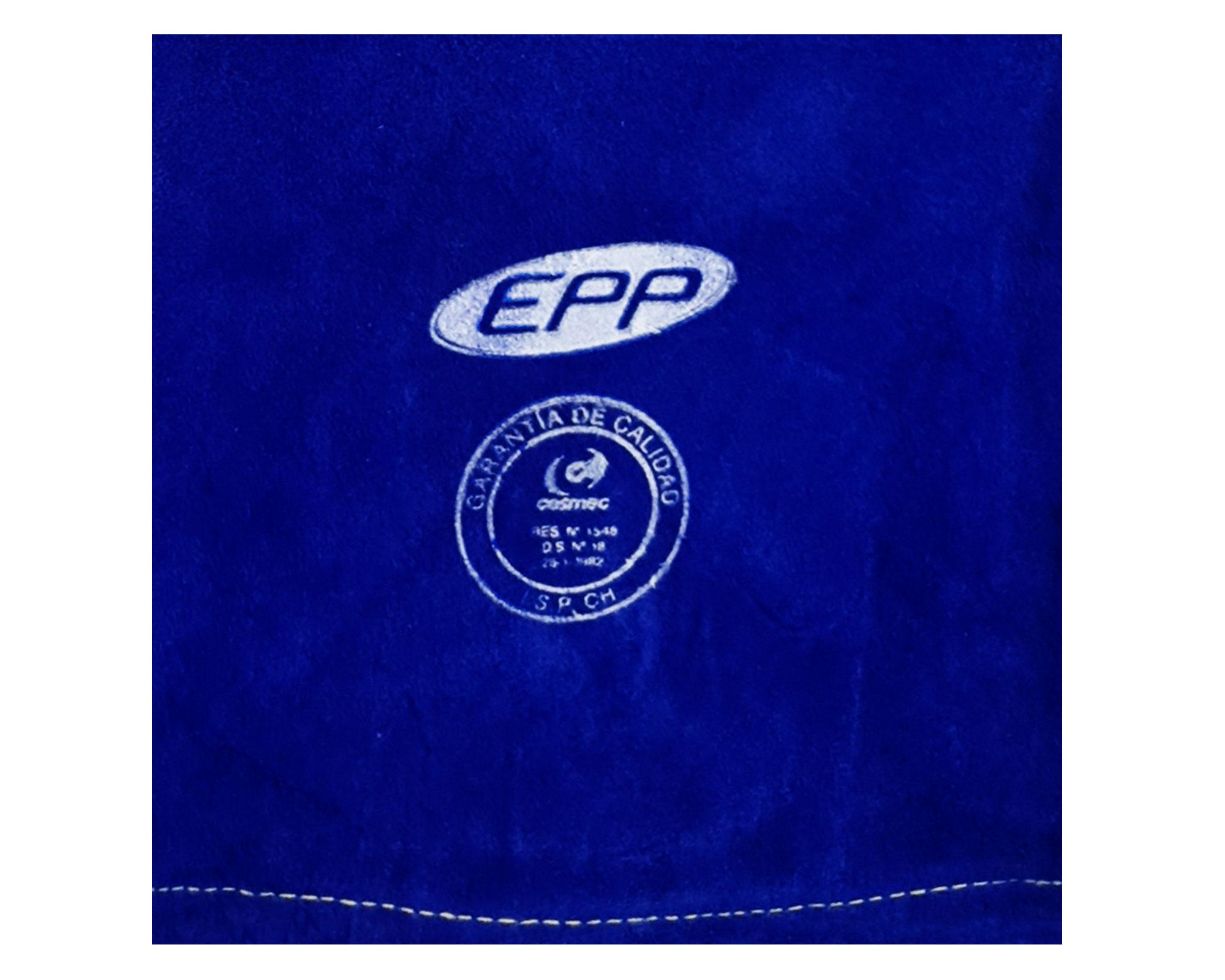 Guante Soldador Kevlar azul/amarillo EPP-2