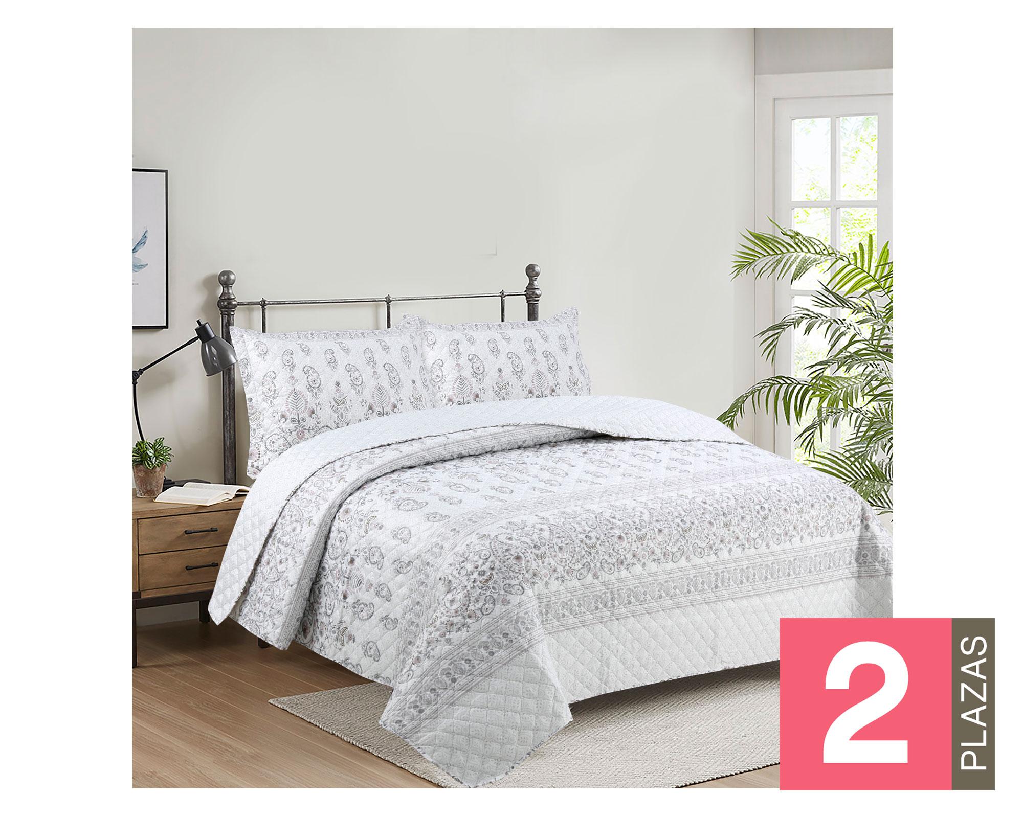 Quilt 2 plazas Pasley Cotidiana-0