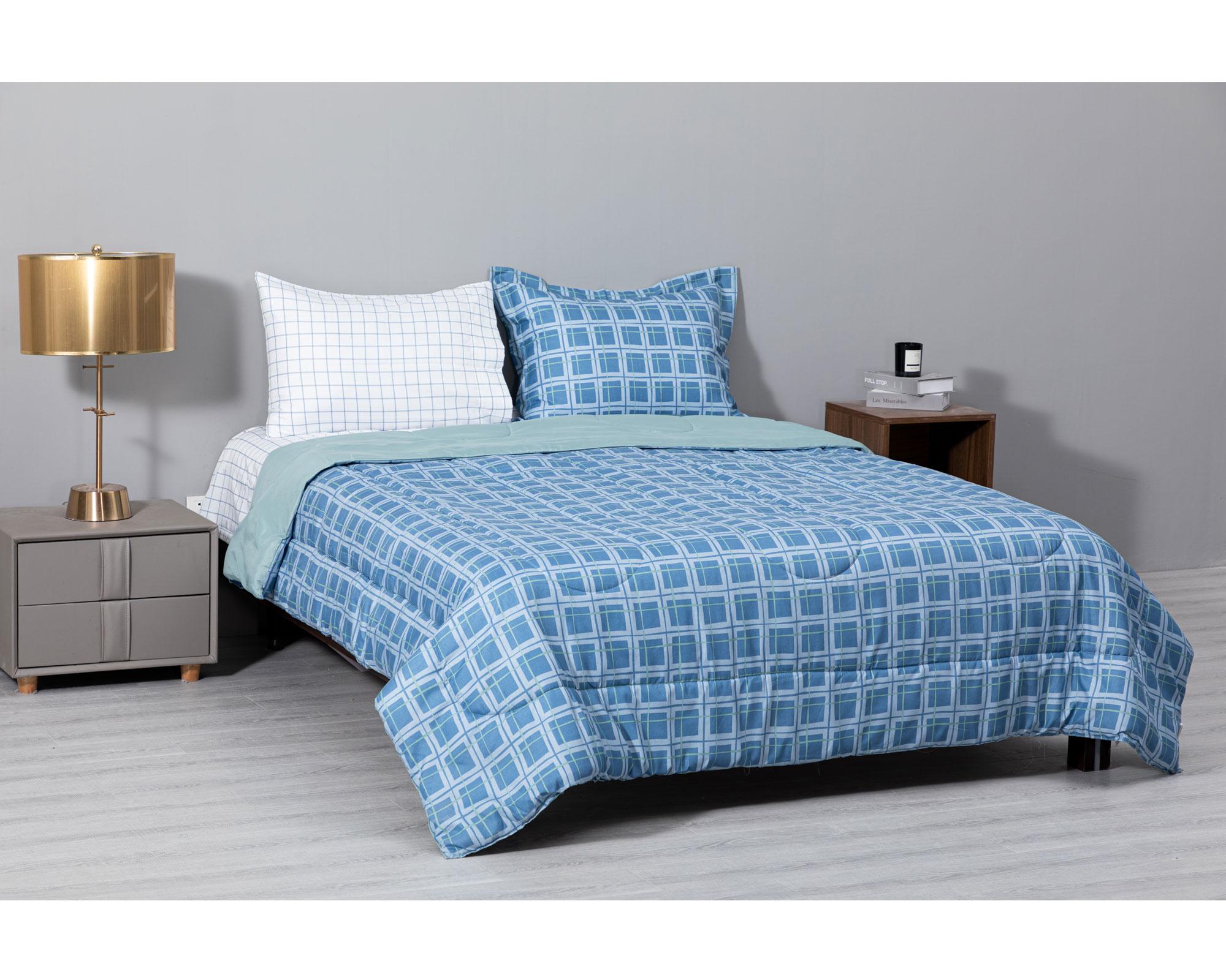 Plumón + sabana 1.5 plazas líneas Cotidiana-3