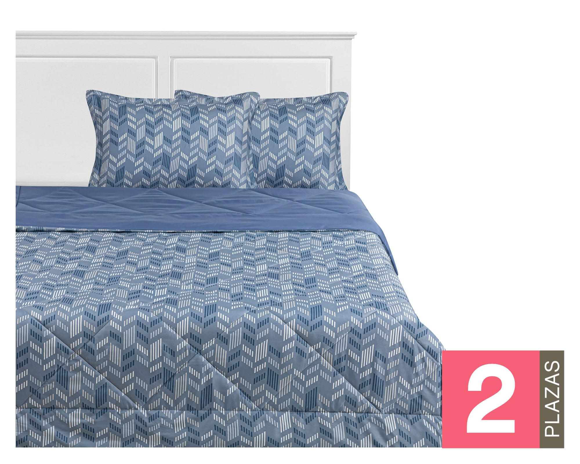 Plumón 2 plazas Zigzag Cotidiana-0