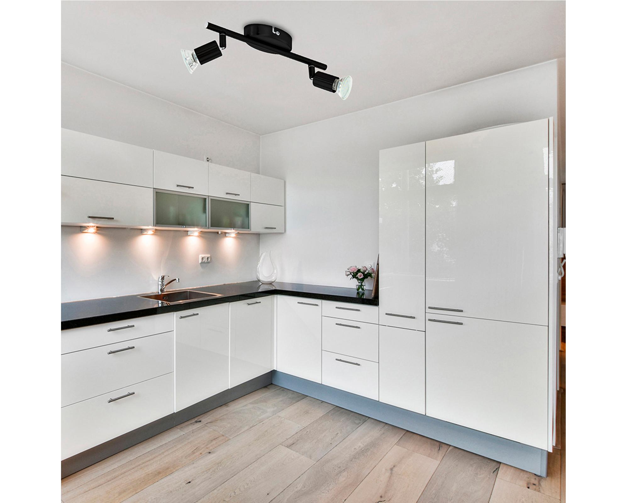 Foco sobrepuesto 2L GU10 Buzz Led Eglo.-1