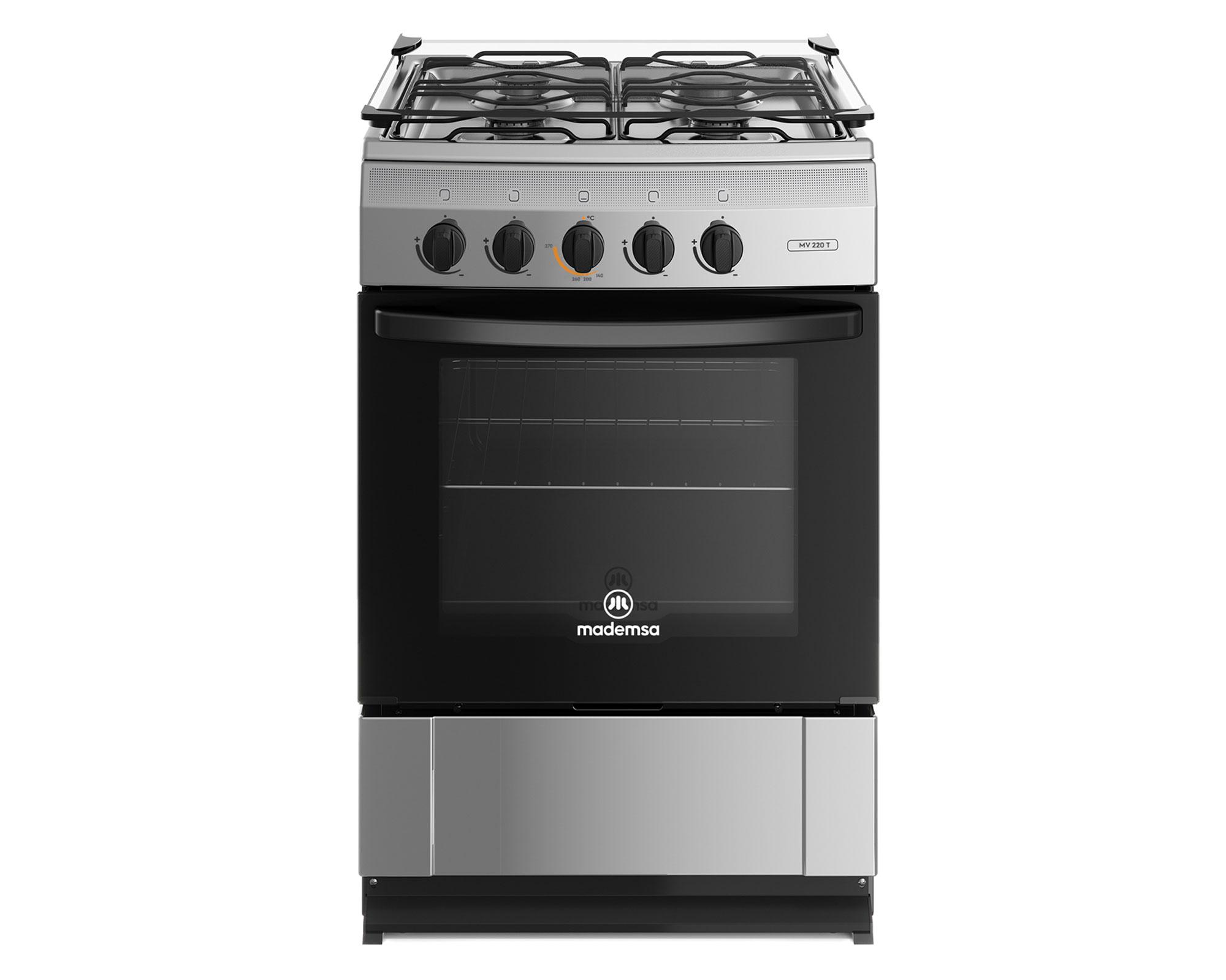 Cocina MV 220 T 4 quemadores gas licuado y natural-0