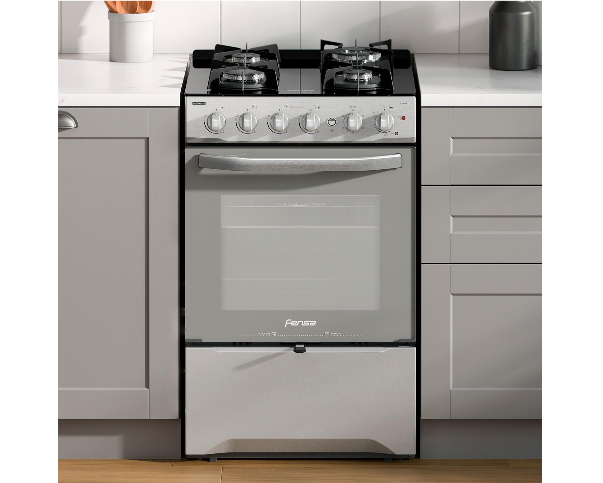 Cocina F 3000 RT 4 quemadores gas licuado-6