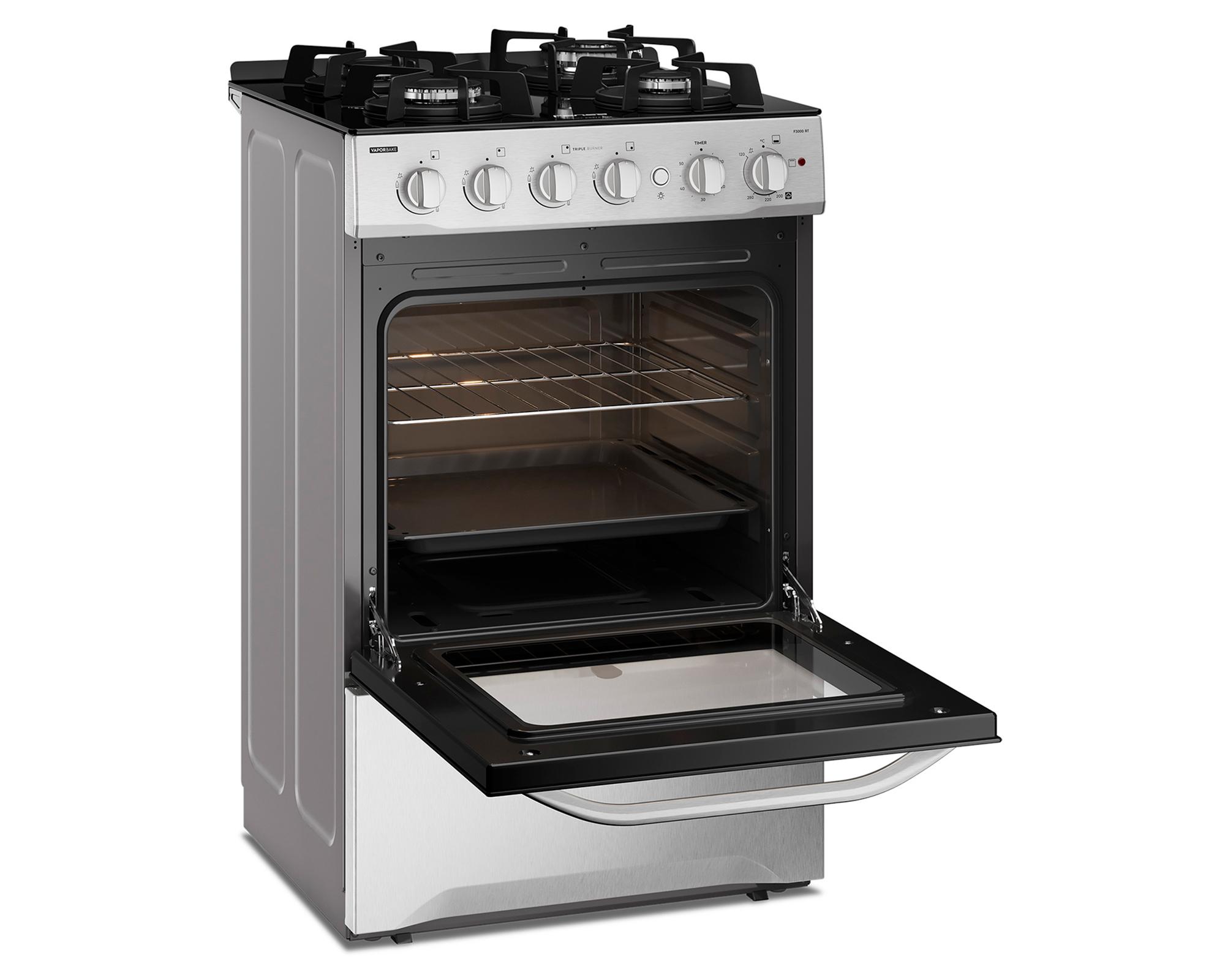 Cocina F 3000 RT 4 quemadores gas licuado-1