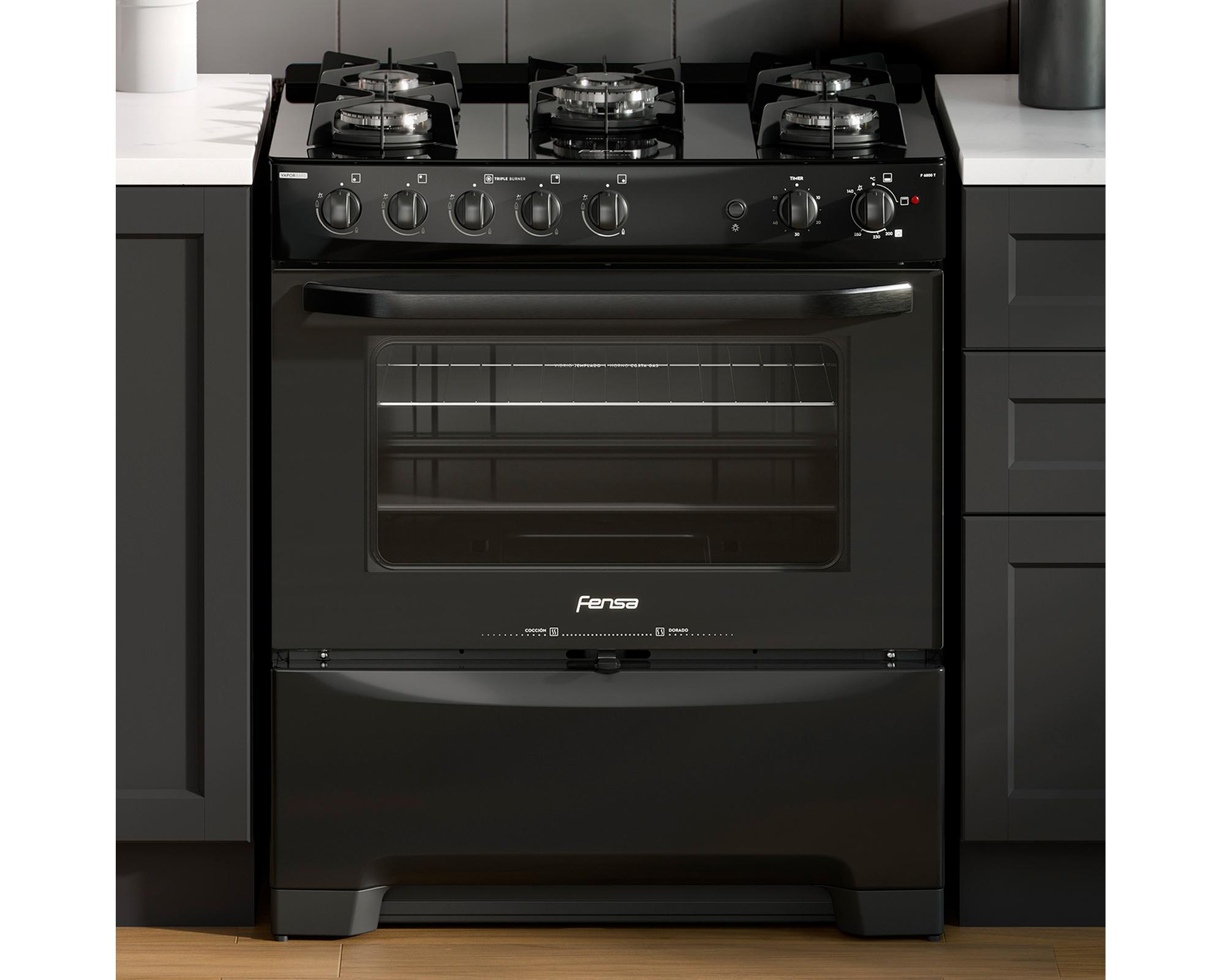 Cocina F 6500 T 5 quemadores gas licuado-6