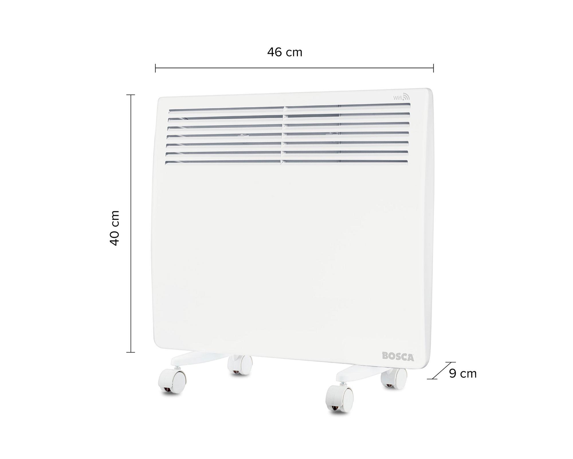 Estufa Eléctrica 1000W B1000 blanco-2