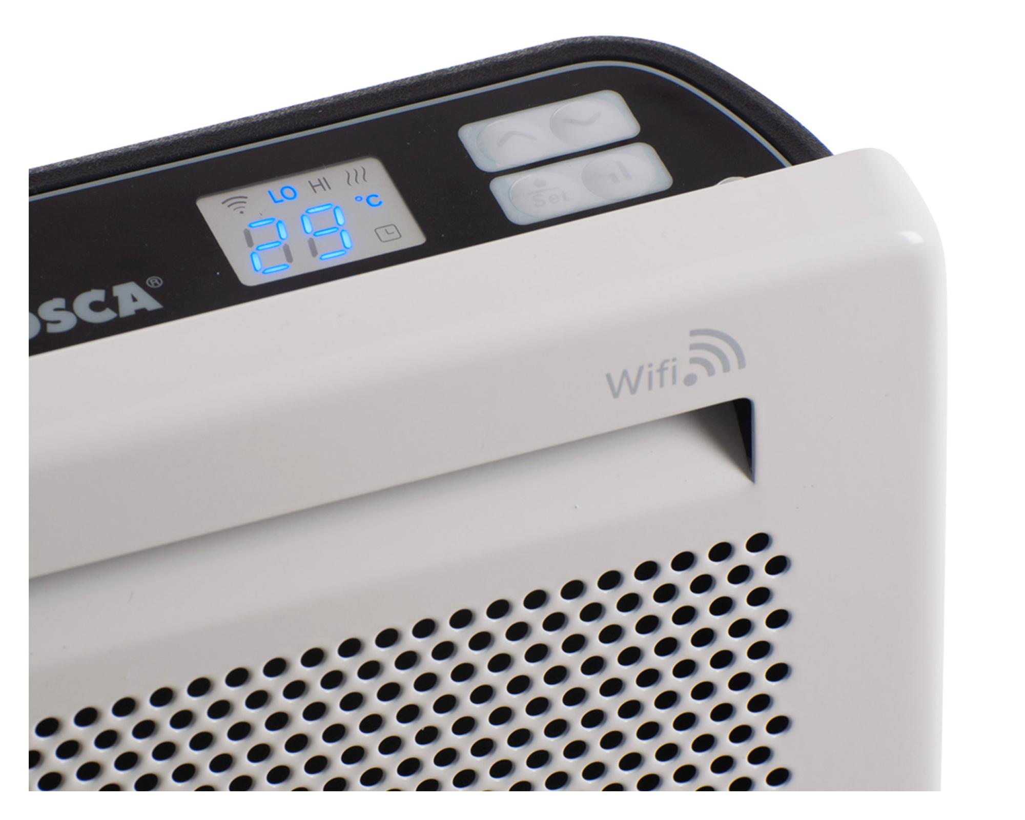 Calefactor eléctrico 1000W Thelios 1000 blanco-1