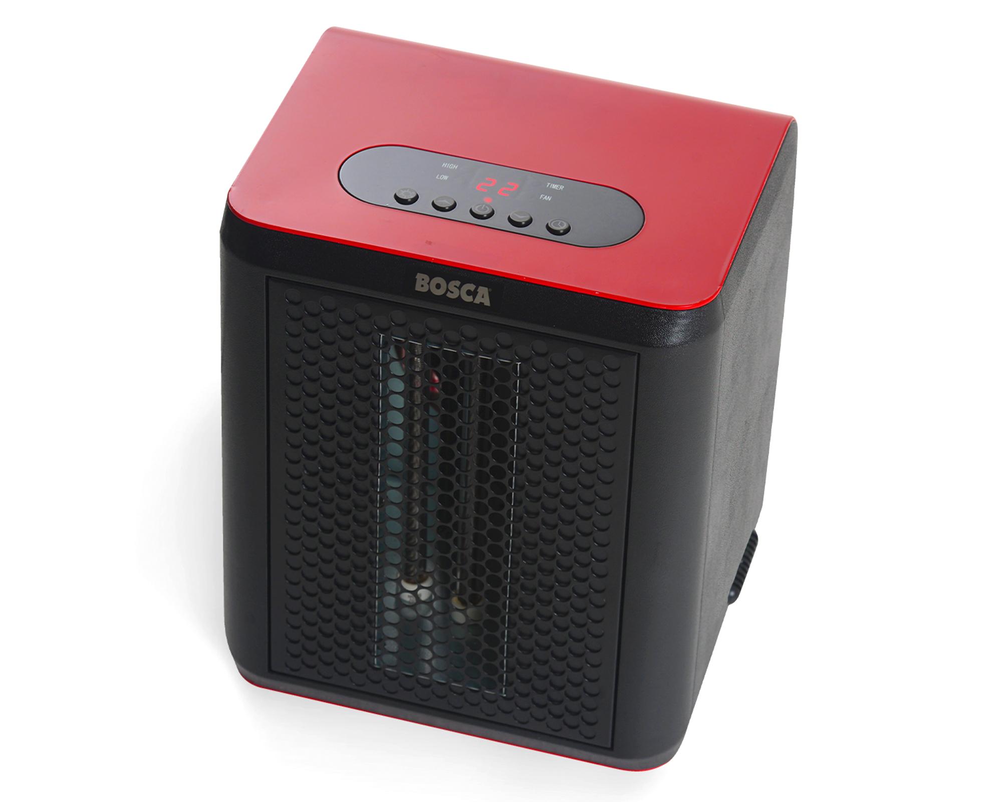 Estufa Infrarroja 1500W HT-1120 negro/rojo-0