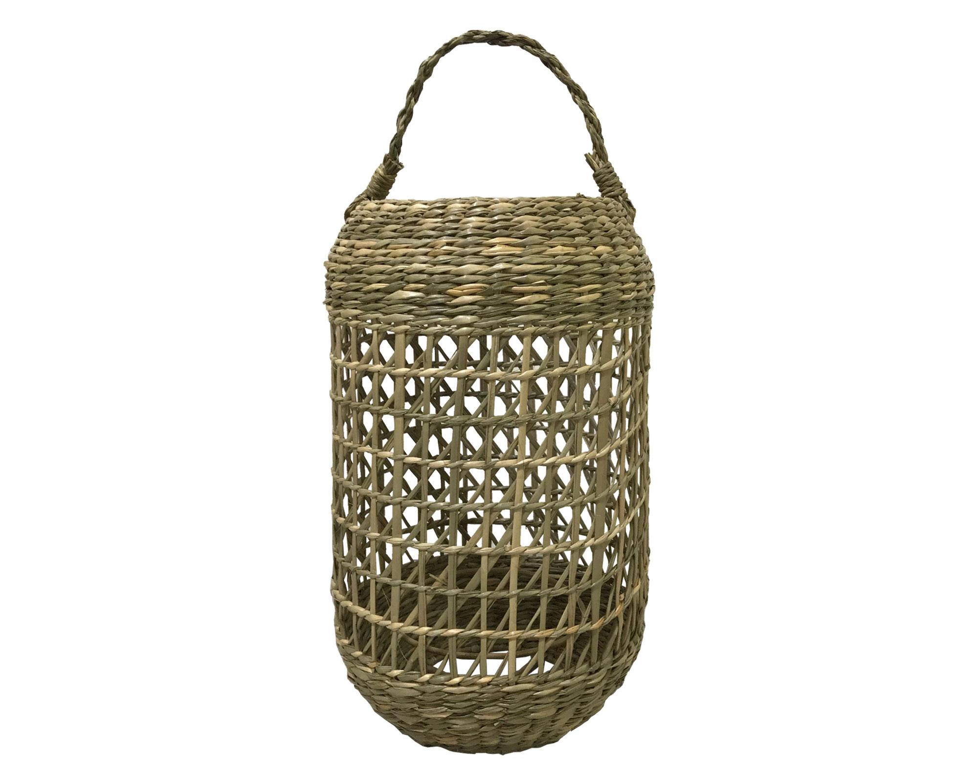 Farol 28 cm Fibra natural Cotidiana-0
