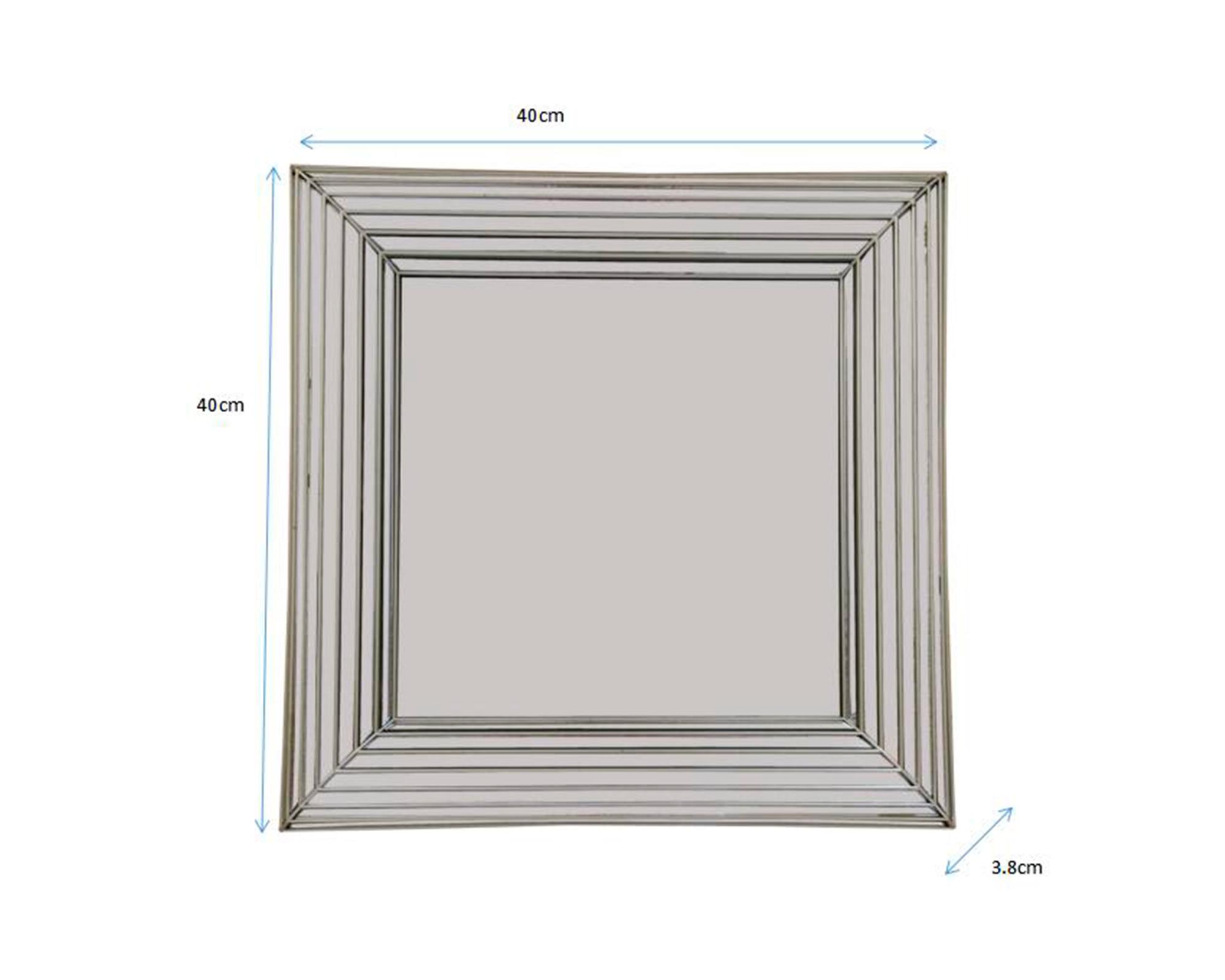 Espejo decorativo 40x40 cm Cotidiana-2