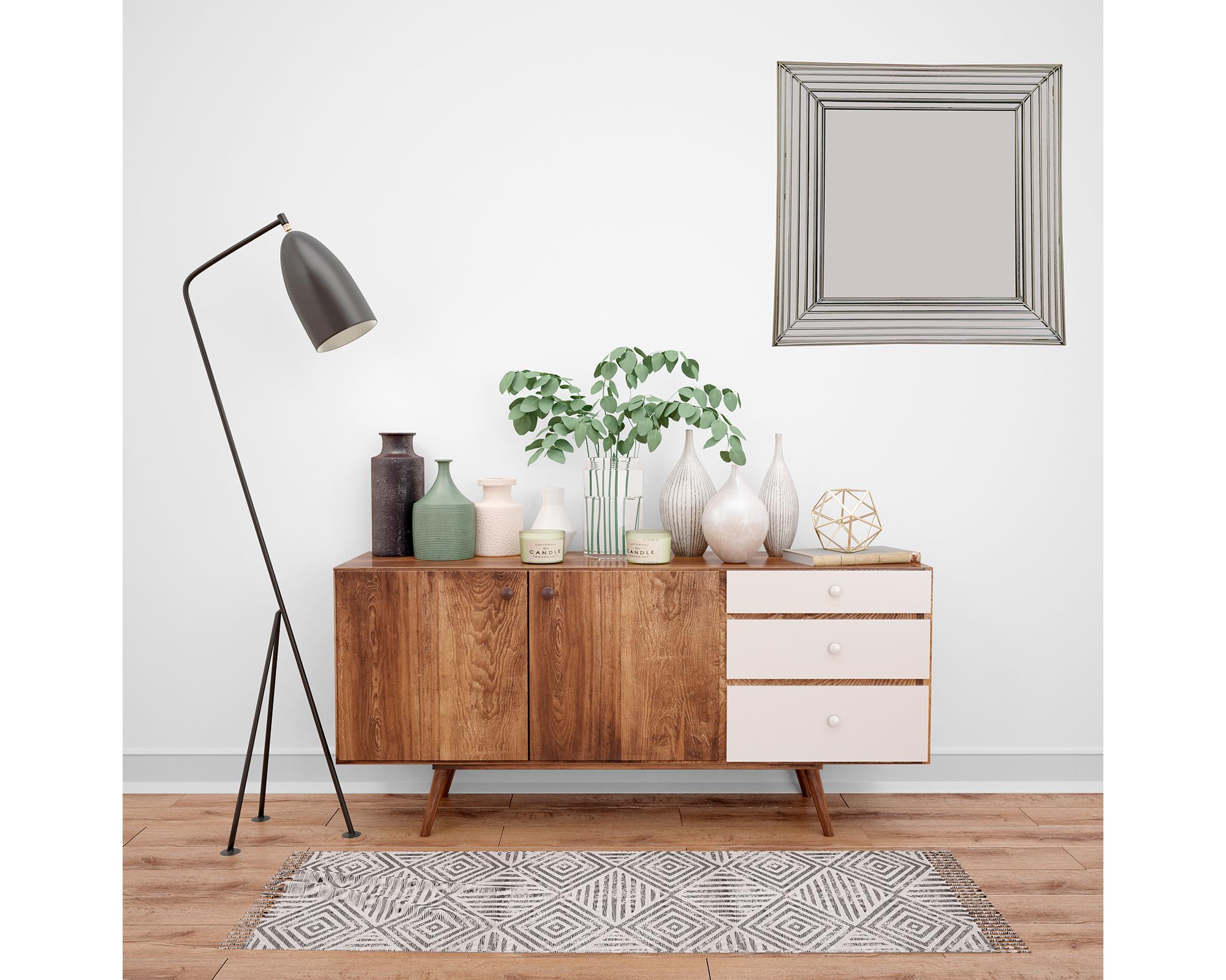 Espejo decorativo 40x40 cm Cotidiana-1