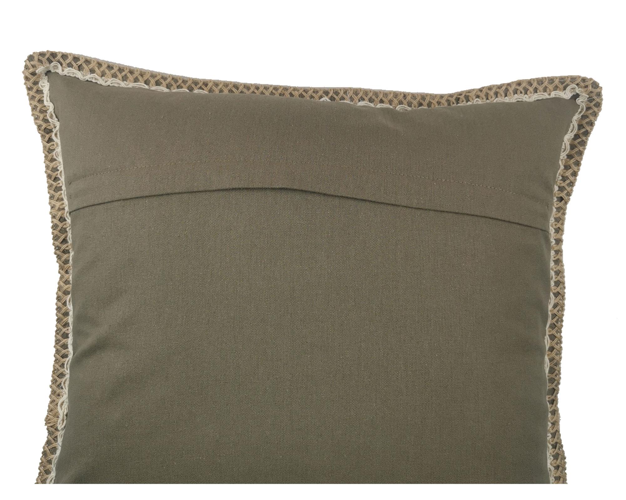 Almohadón decorativo Cotidiana Liso gris 45x45 cm-2