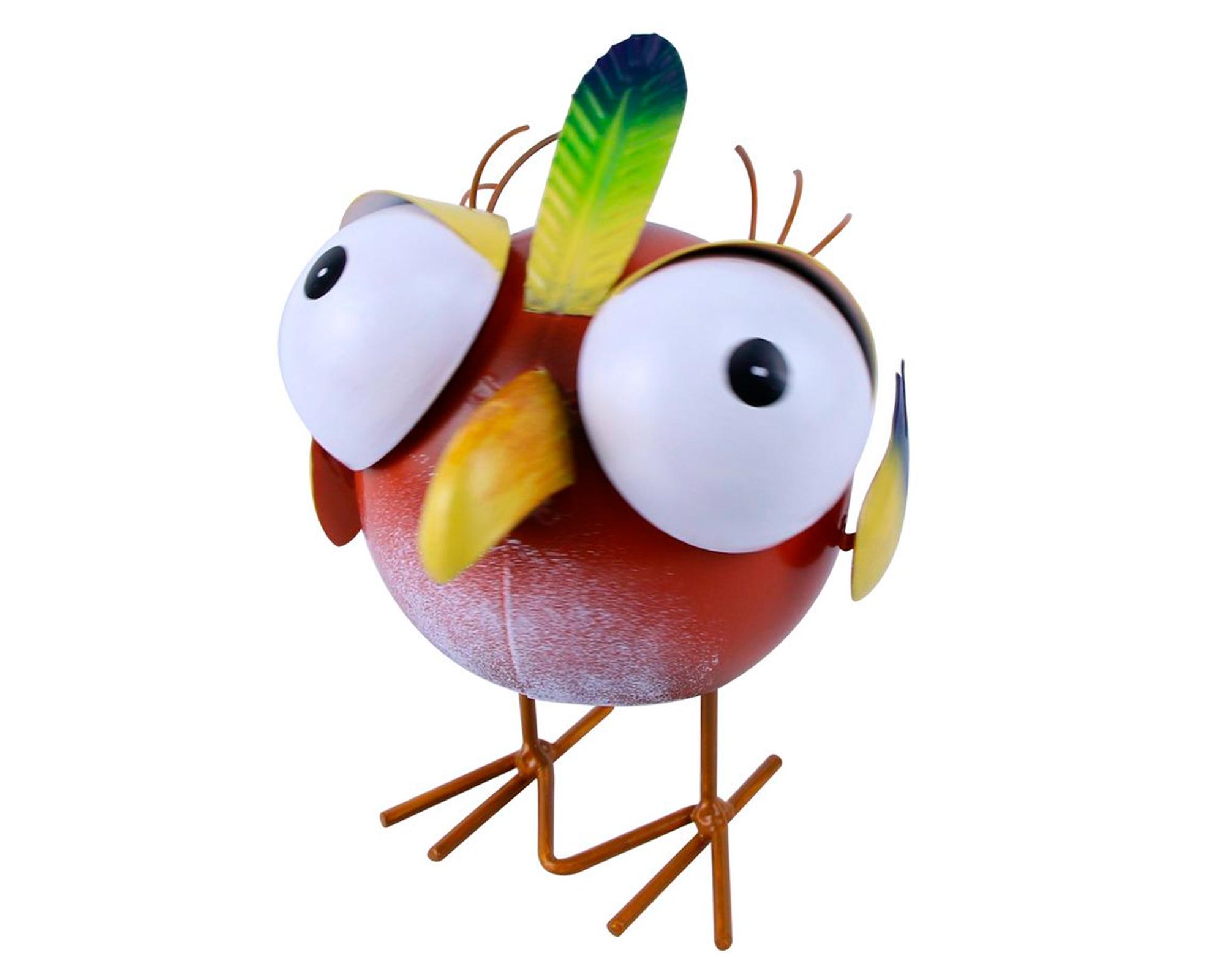 Figura decorativa jardín Pájaro loco-0