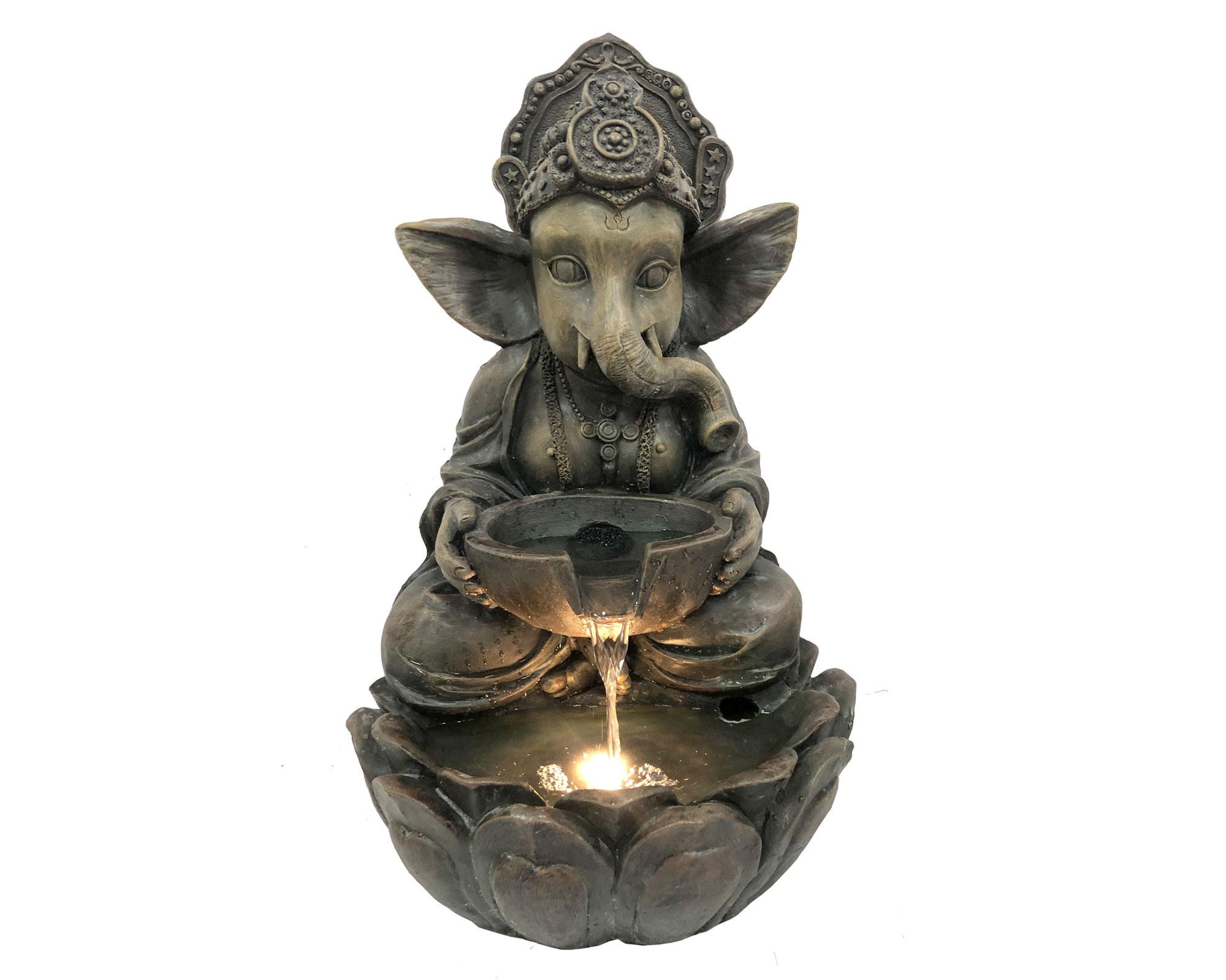 Fuente de agua 54 cm Ganesh Outzen-0