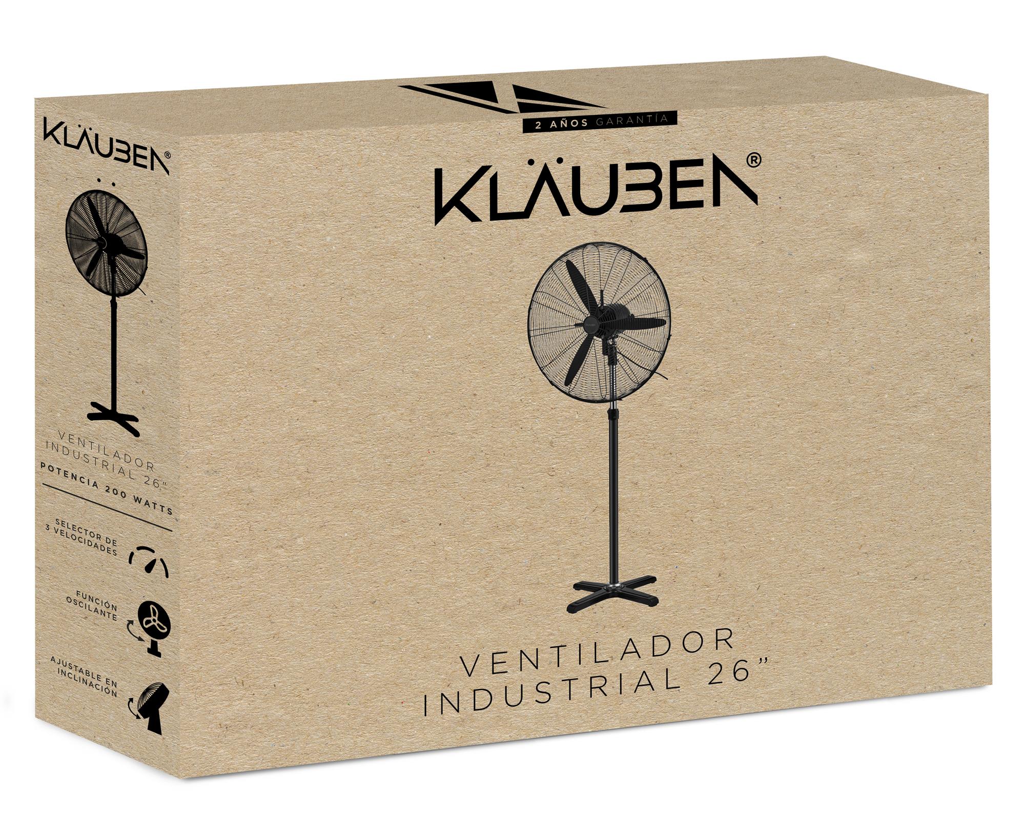Ventilador de pie 26'' Industrial Klauben-1