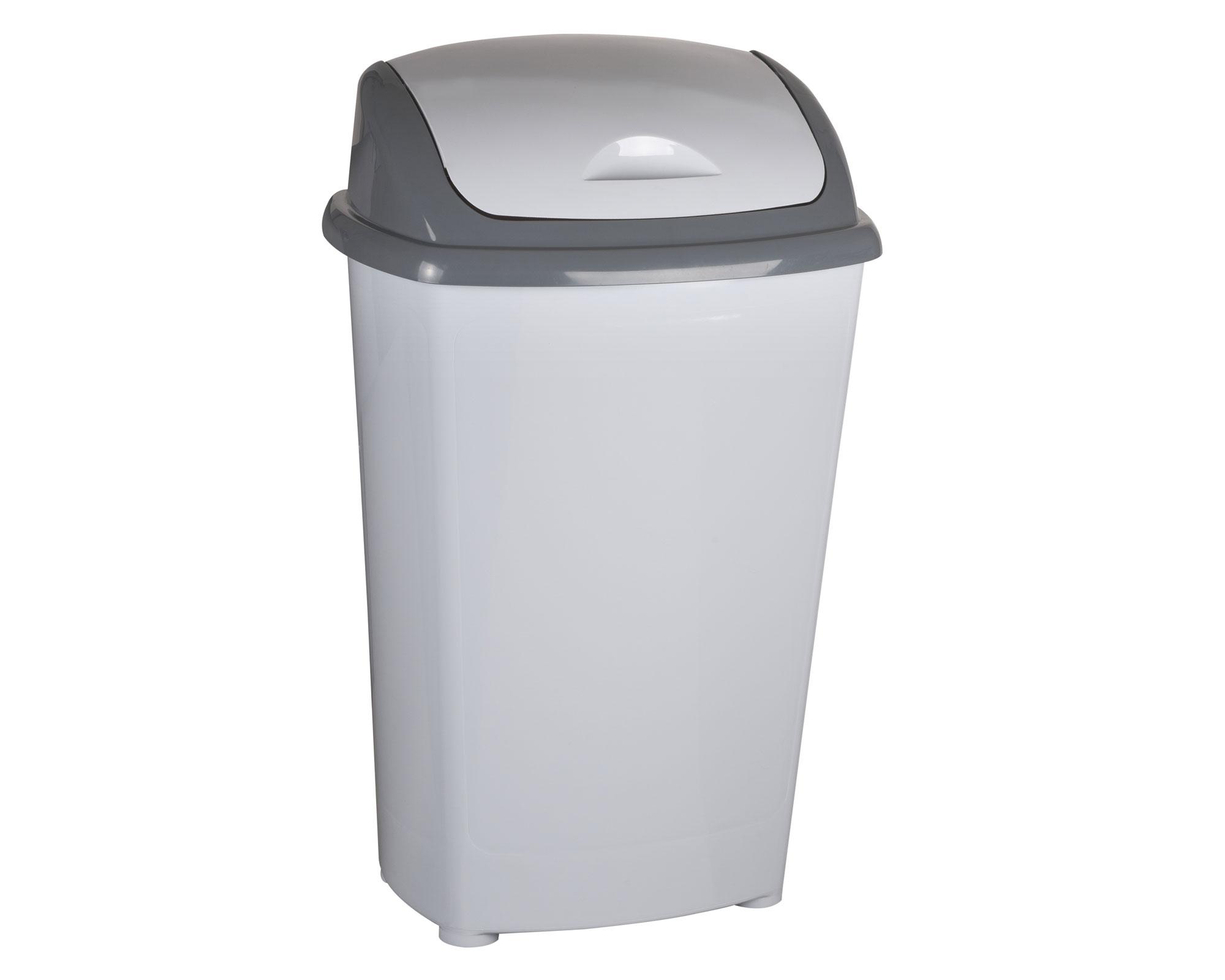 Papelero Vaiven 42 cm gris Innovaplast-0
