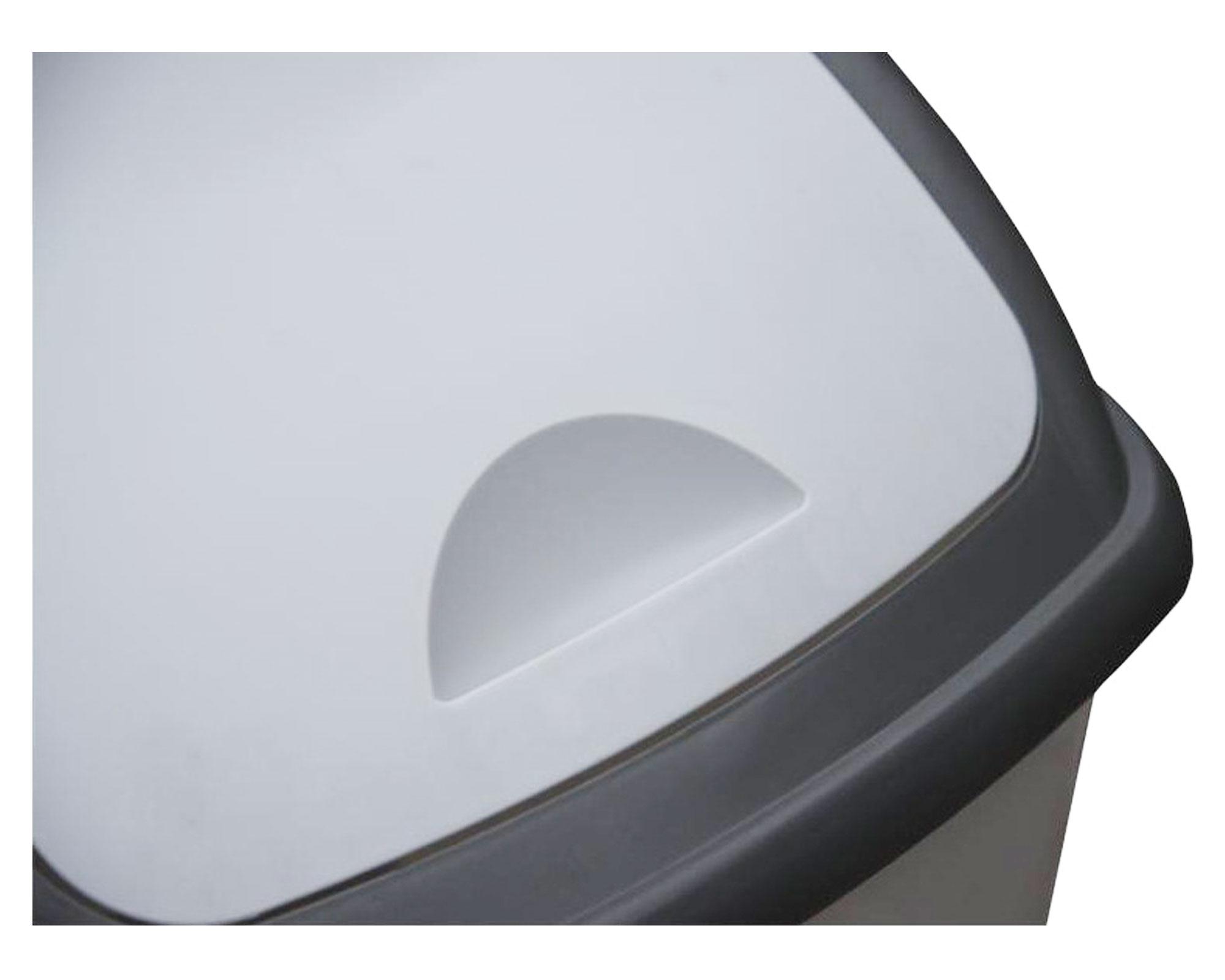 Papelero Vaiven 42 cm gris Innovaplast-1