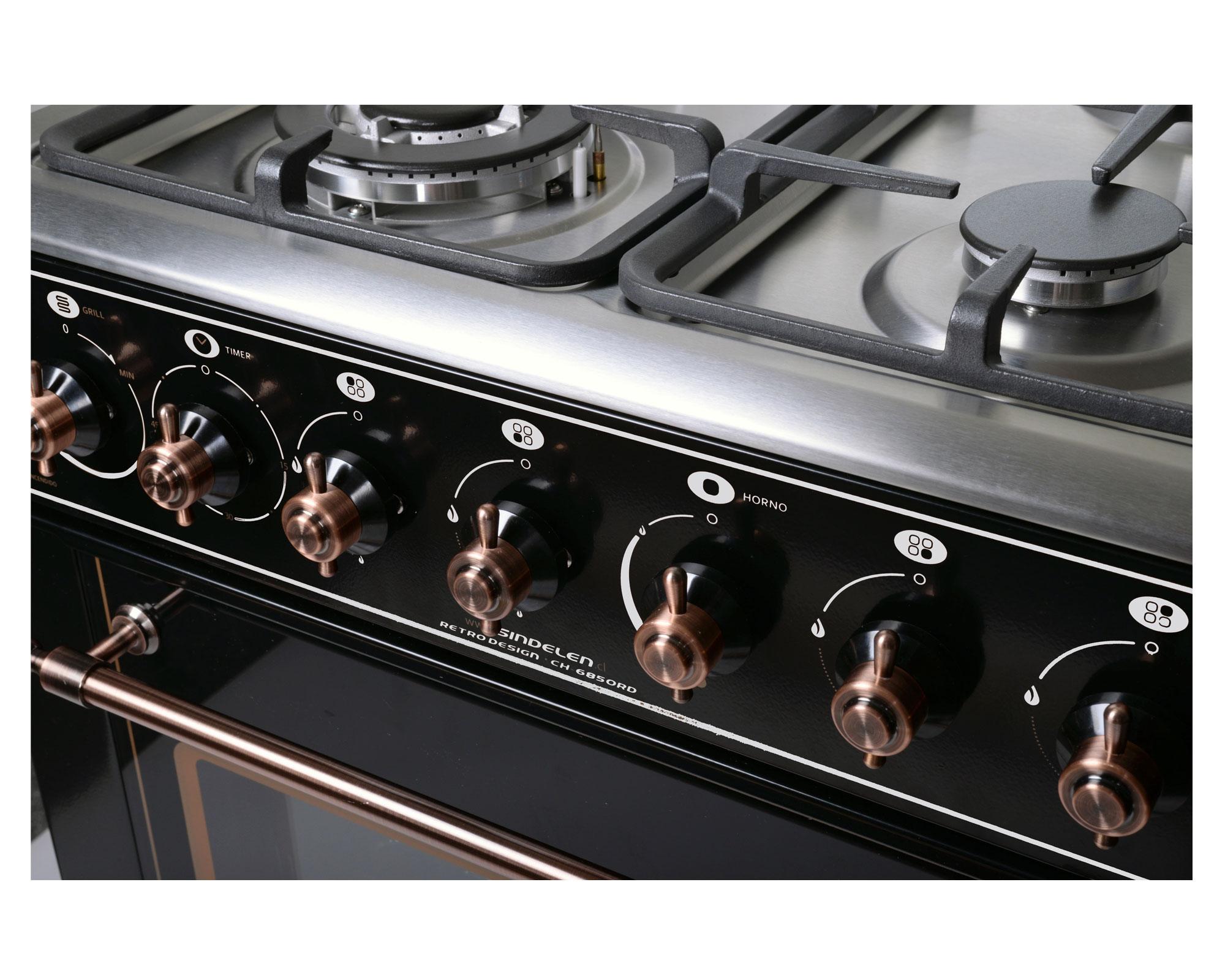 Cocina CH-6850 4 quemadores gas licuado-2