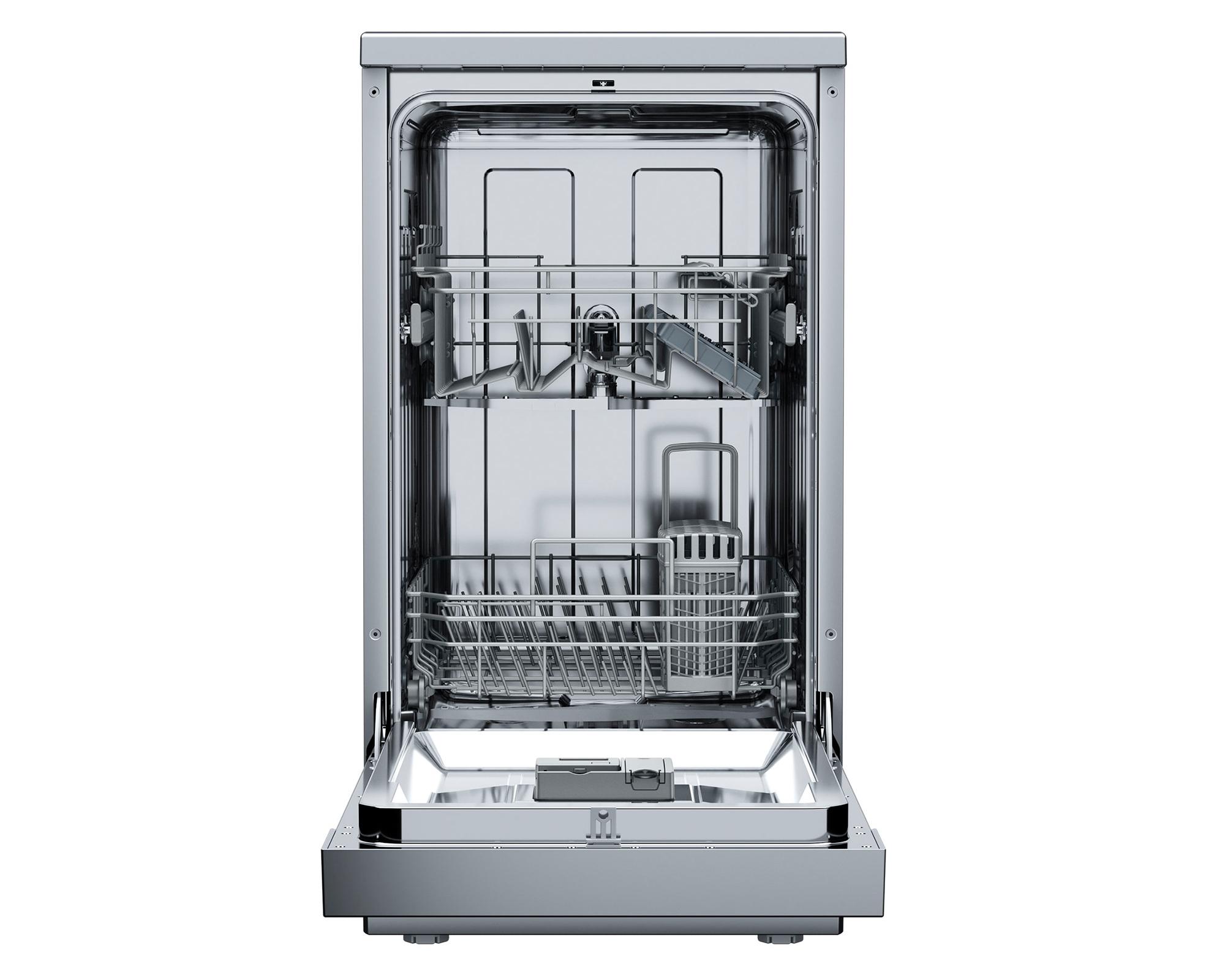 Lavavajillas libre instalación DFS 44750 gris 10 cubiertos-1