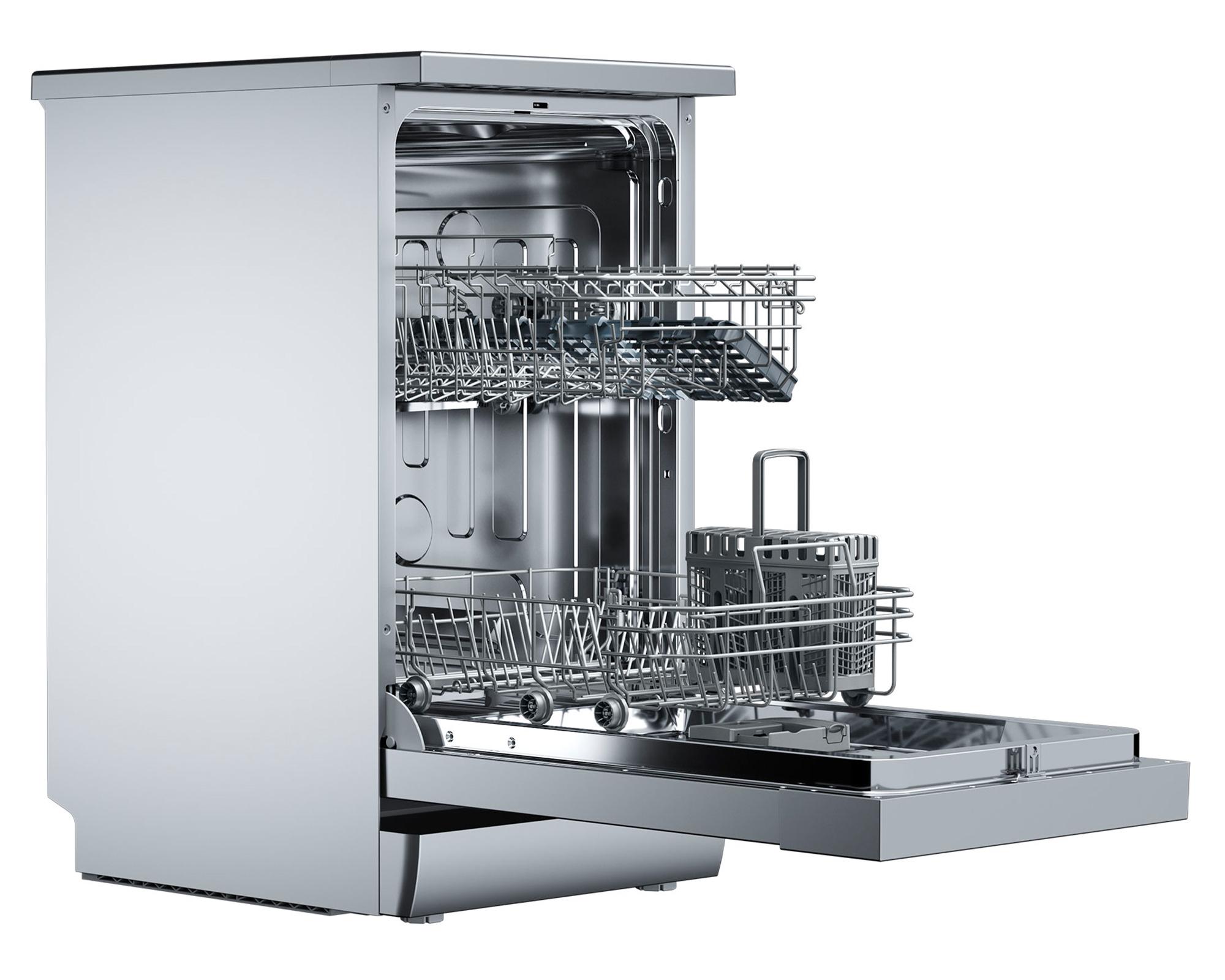 Lavavajillas libre instalación DFS 44750 gris 10 cubiertos-2