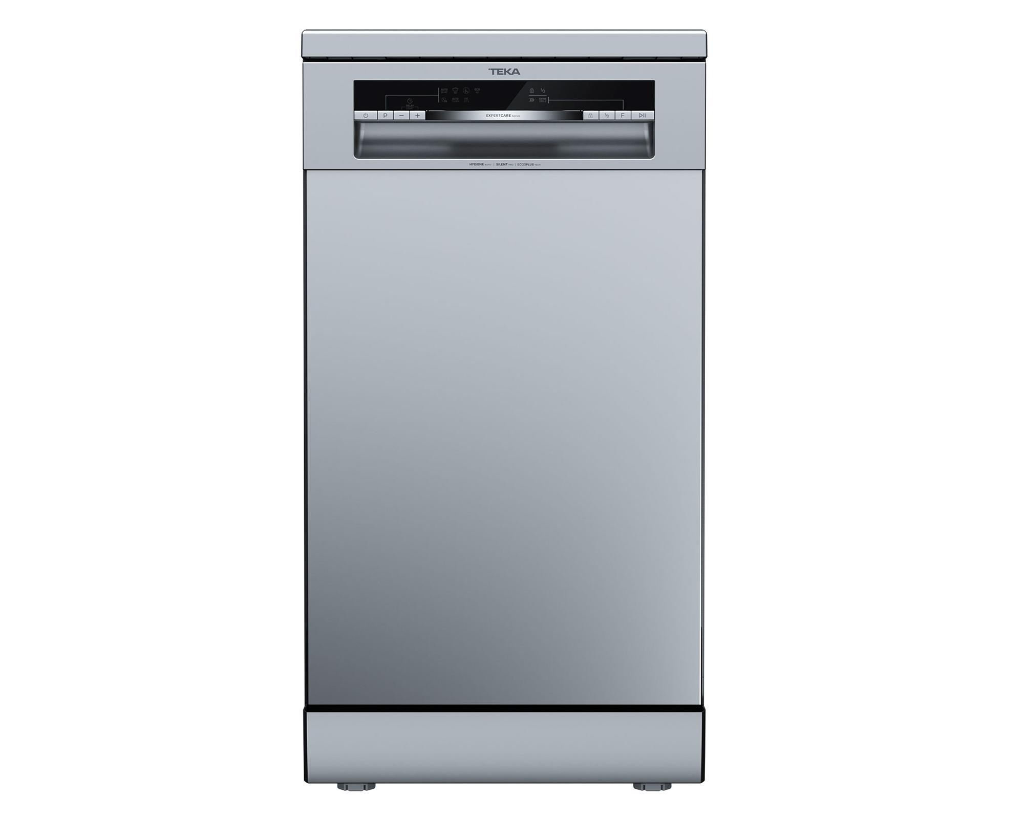 Lavavajillas libre instalación DFS 44750 gris 10 cubiertos-0