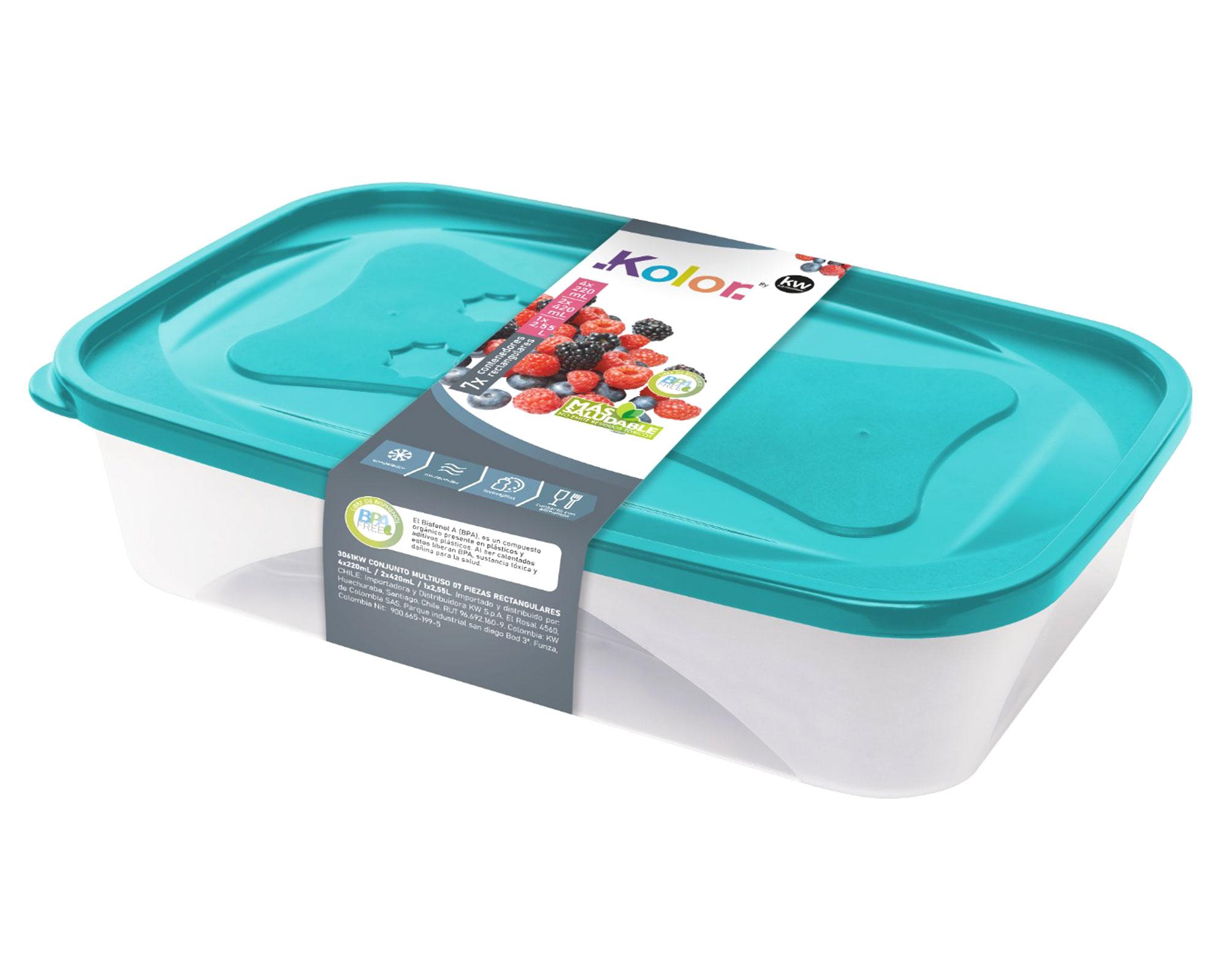 Hermético multiuso 7 piezas Kitchenware-0