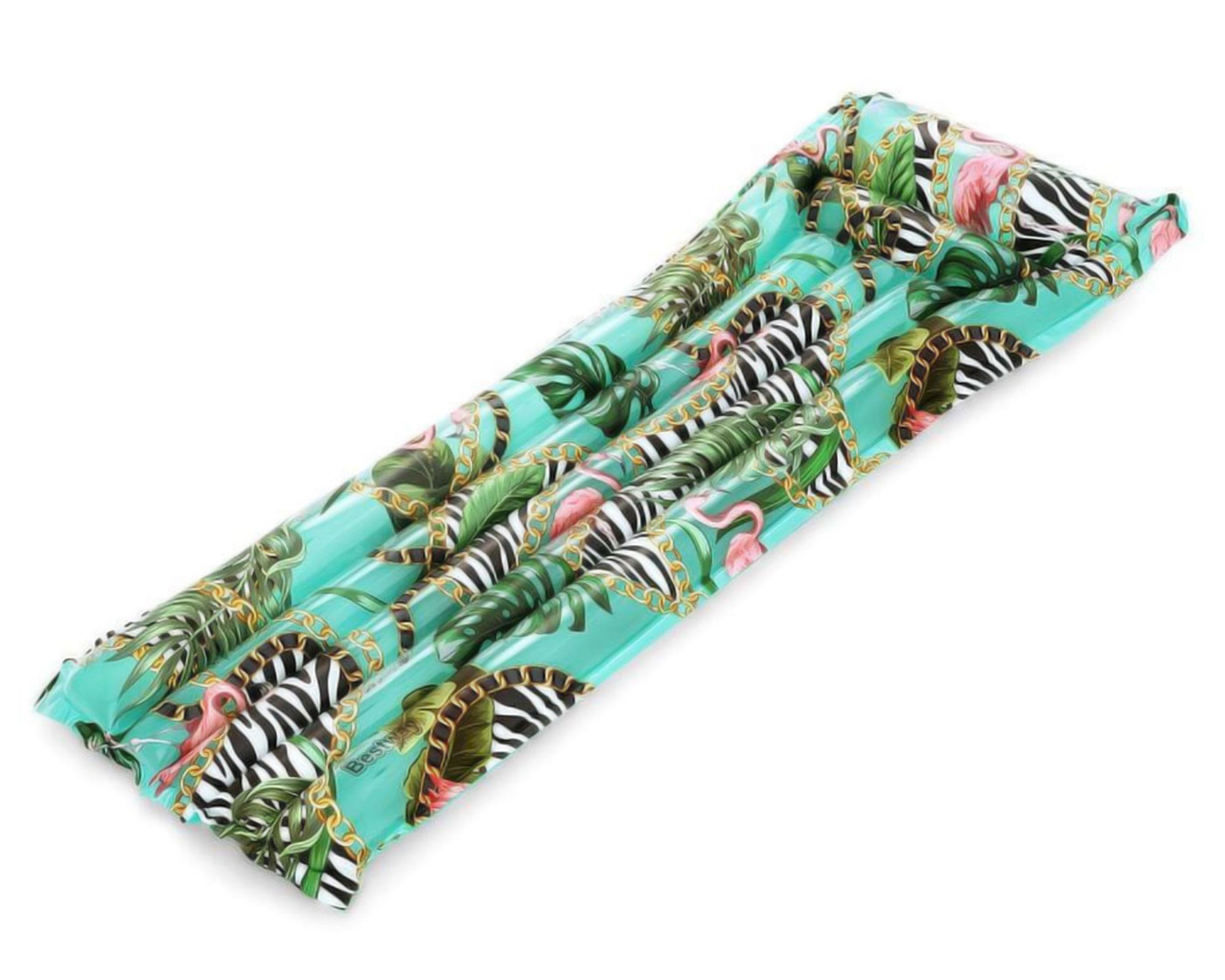 Colchoneta inflable Floral Fantasía 183x69 cm-4