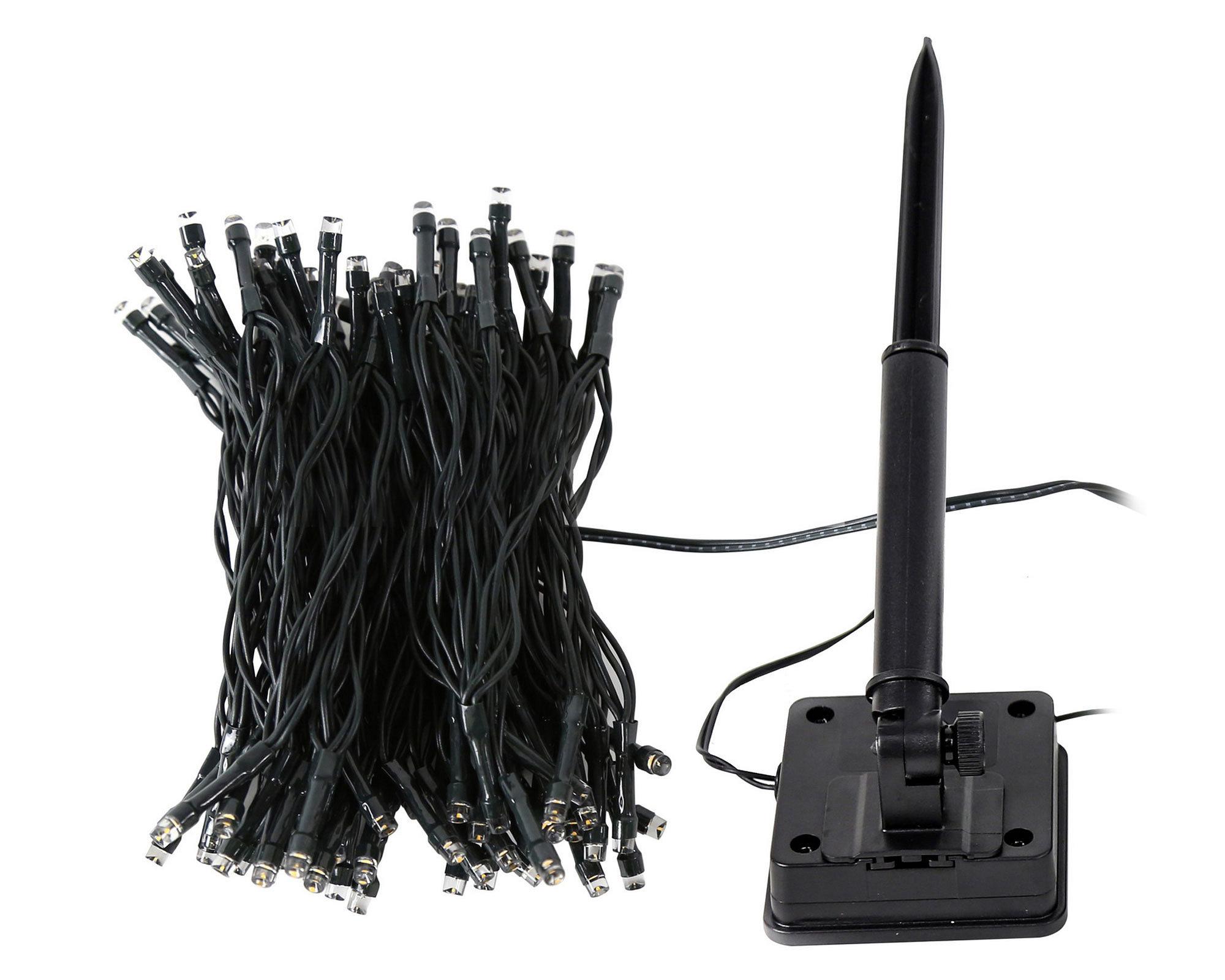 luces navidad solar 100L multicolores Cotidiana-0