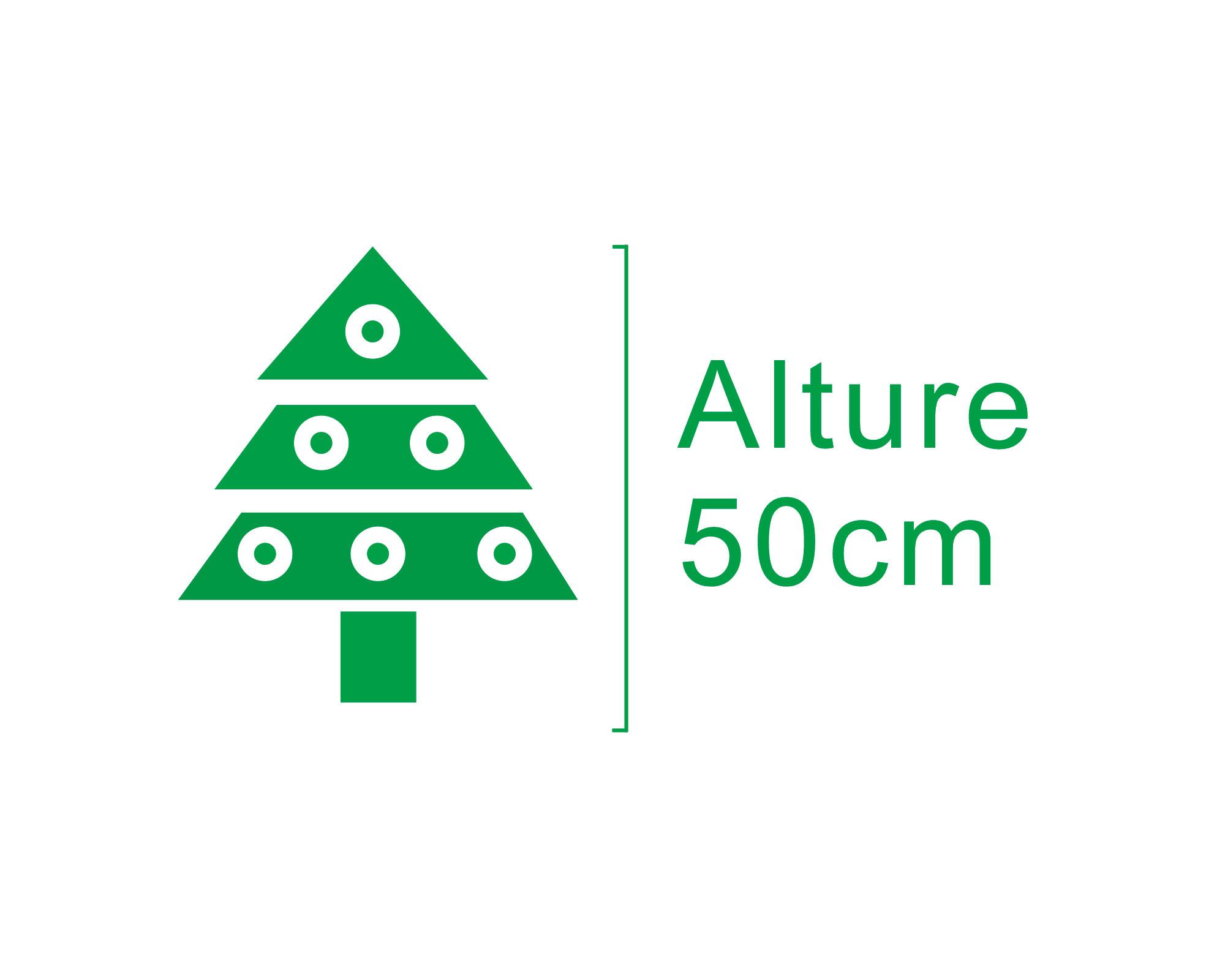 Árbol navidad 50 cm Pino Cotidiana-3