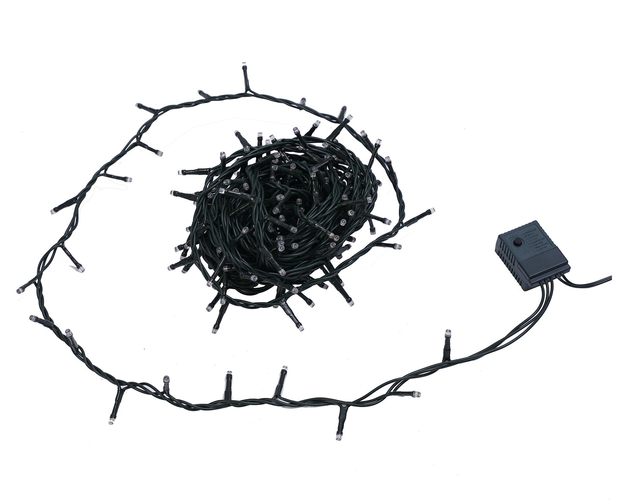 Guirnalda navidad LED 200L luz rojo-1