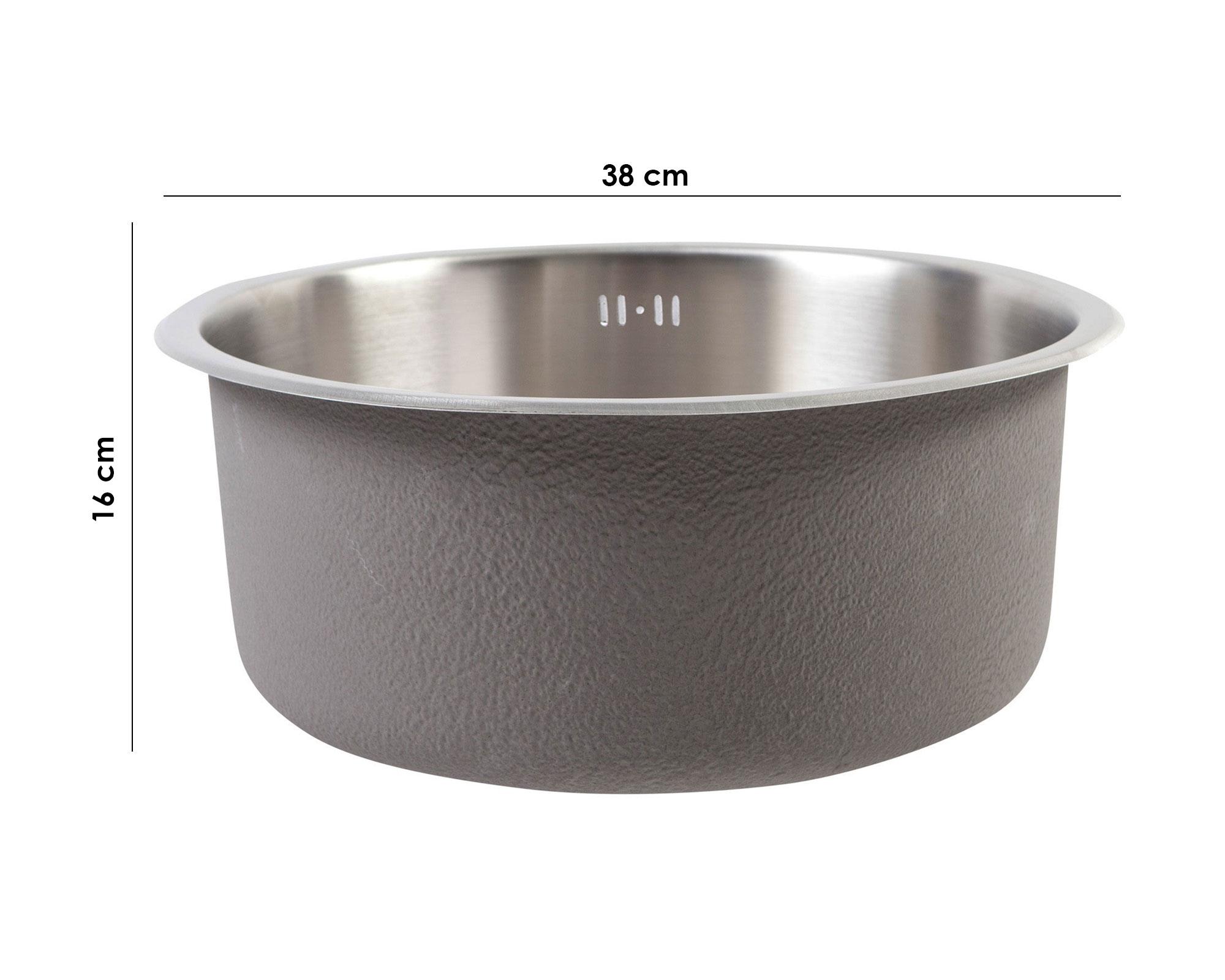 Lavaplatos empotrado 38 cm Circus FDV-3