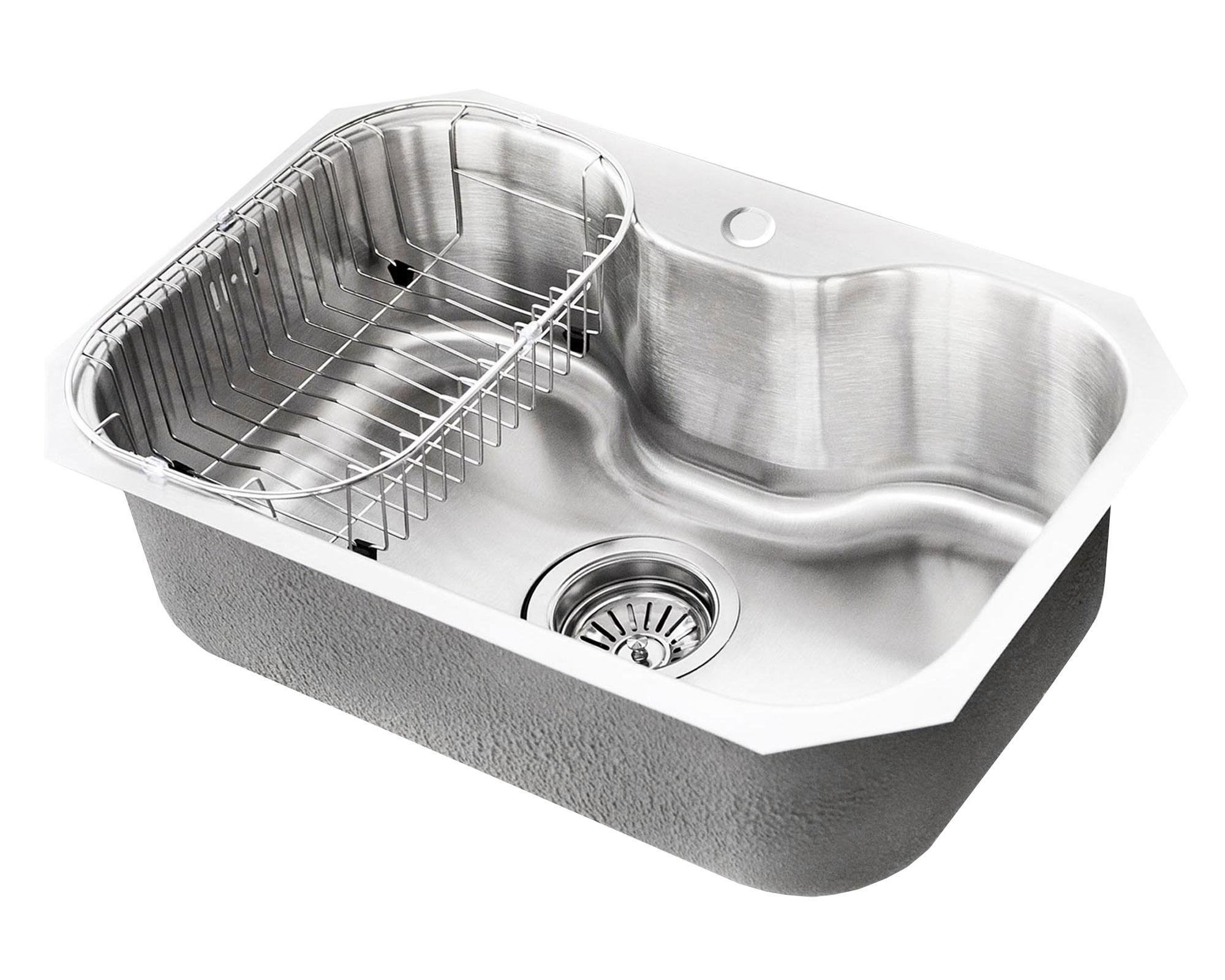 Lavaplatos Small acqua bajo cubierta gris 22x58x38 cm-1