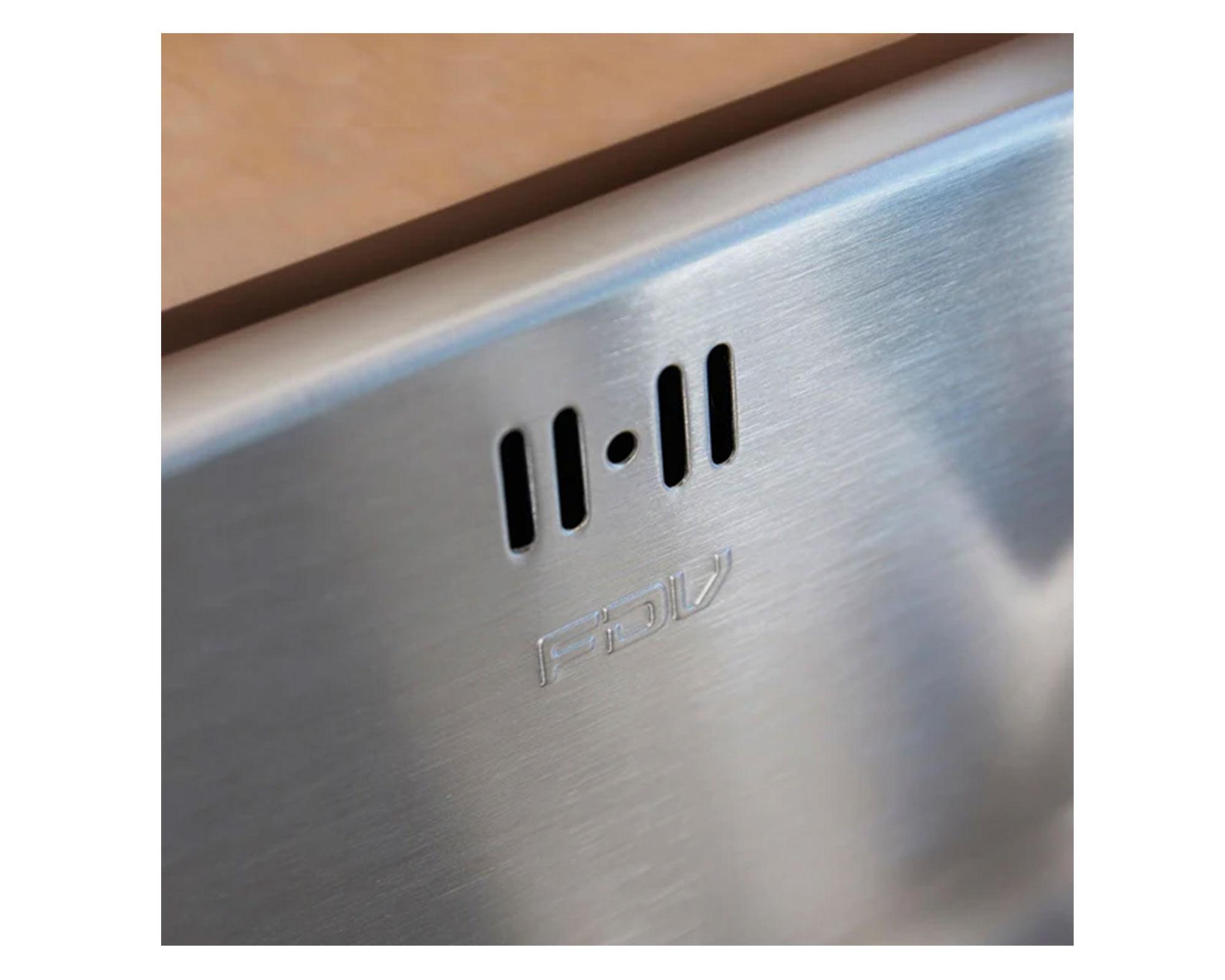 Lavaplatos Small acqua bajo cubierta gris 22x58x38 cm-4