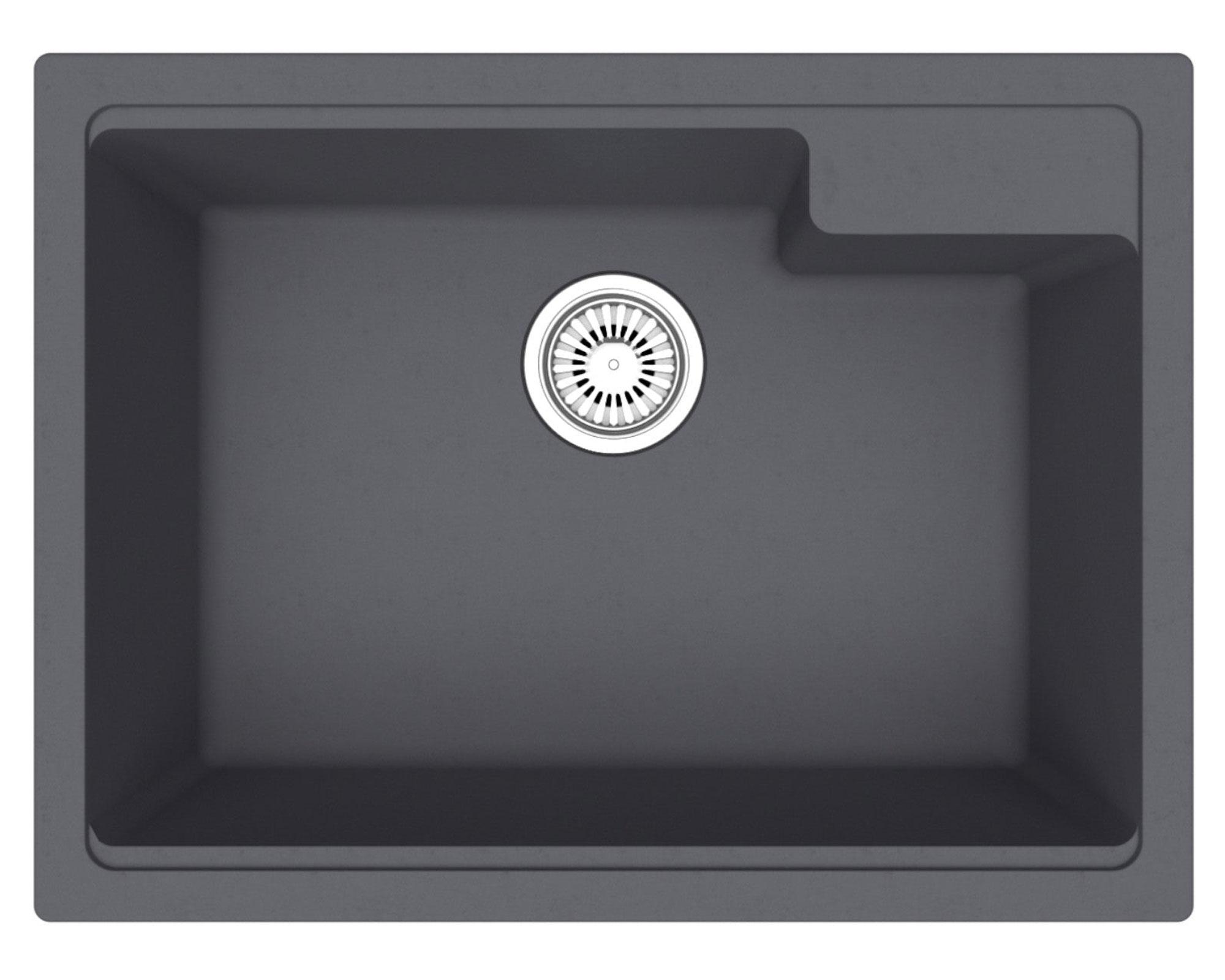 Lavaplatos sobreponer 60x45 cm Deluxe Estambul FDV-0