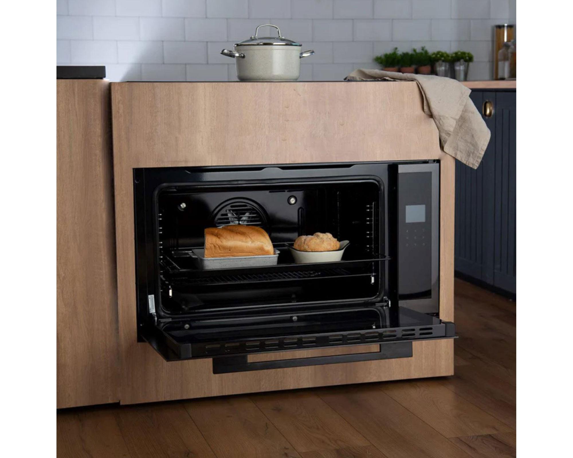 Horno eléctrico Prestige deluxe Chef 90 touch negro 90 lt-2