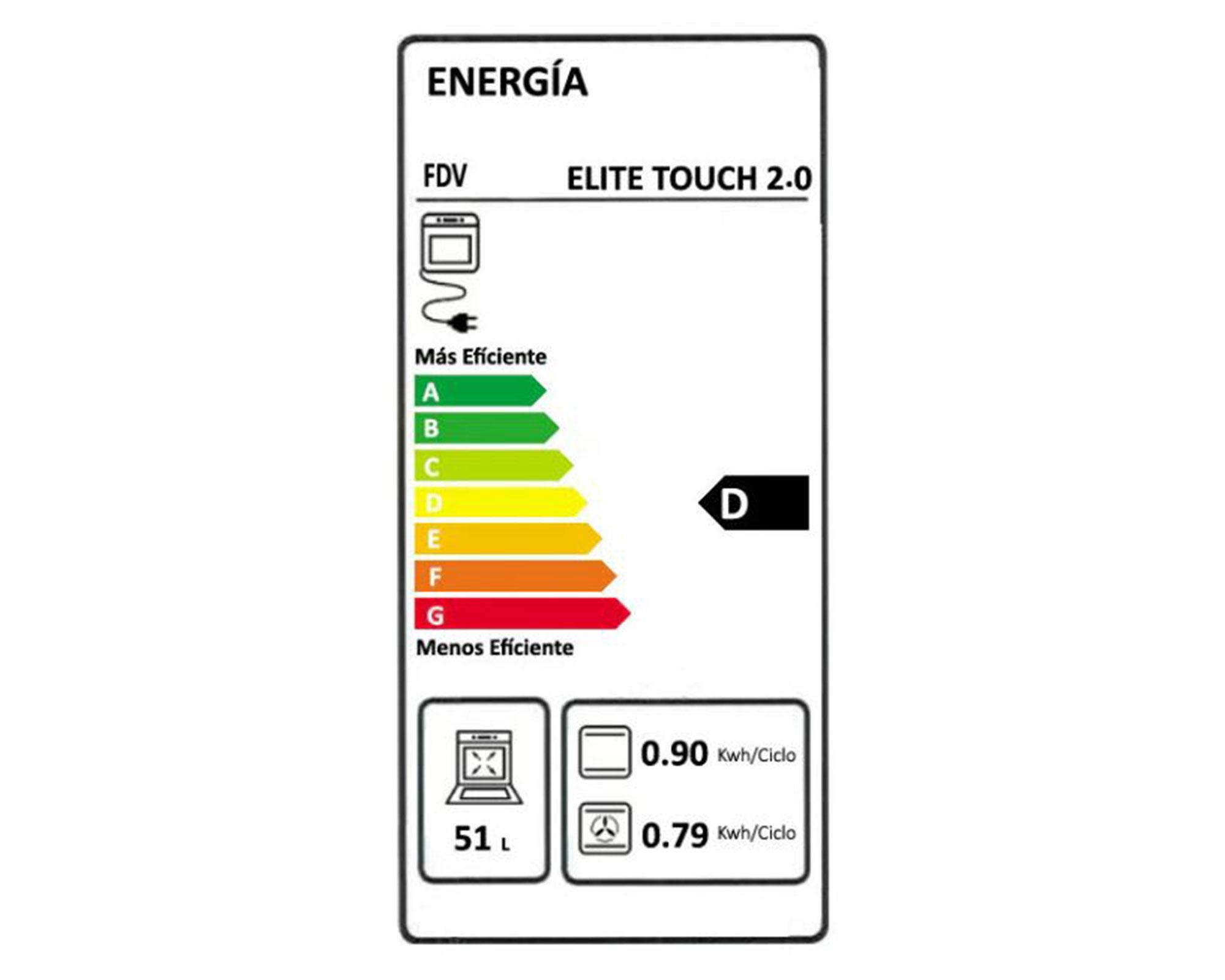 Horno 52 litros Elite Touch 2.0 FDV-5
