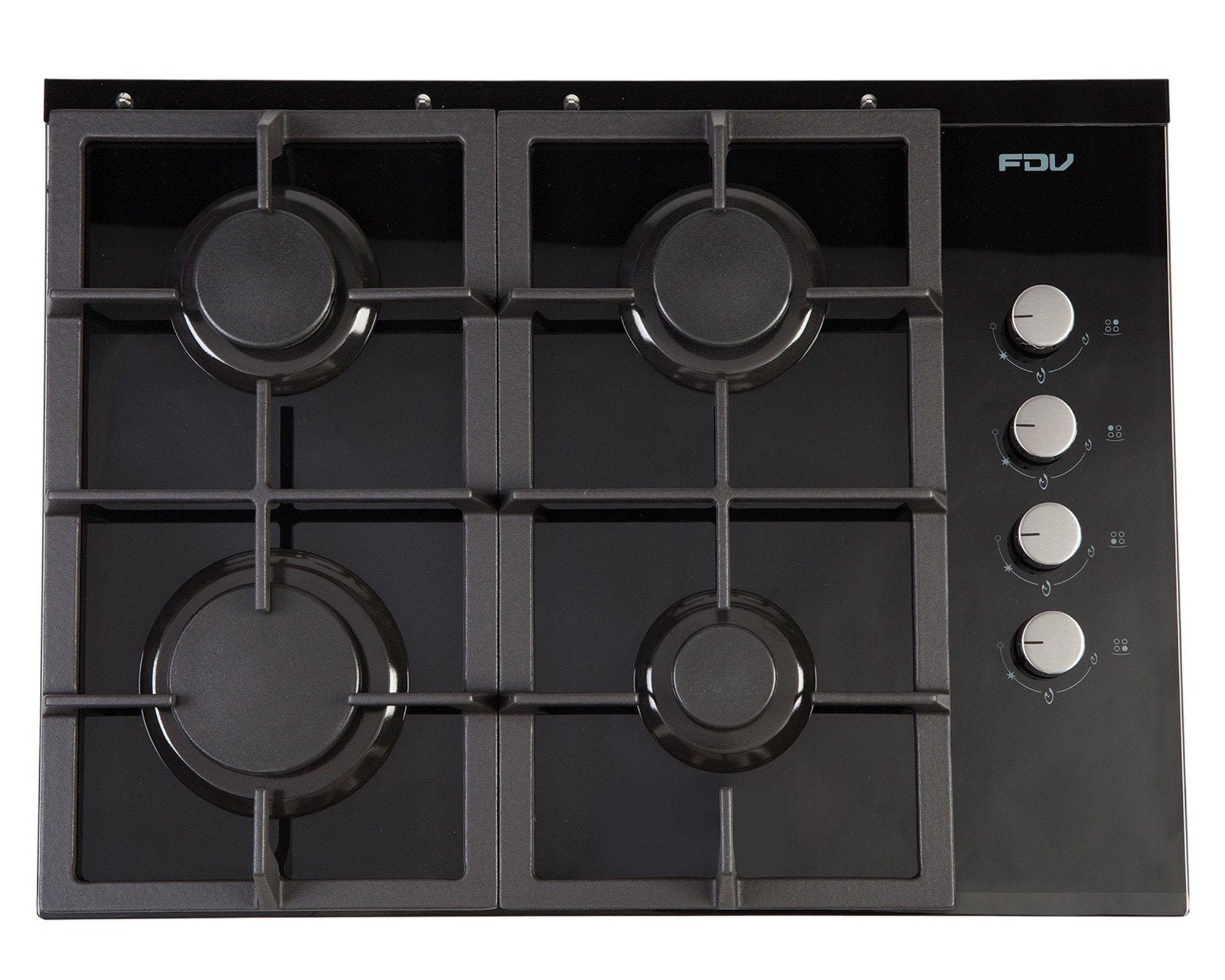 Encimera a gas 4 quemadores Crystal-0