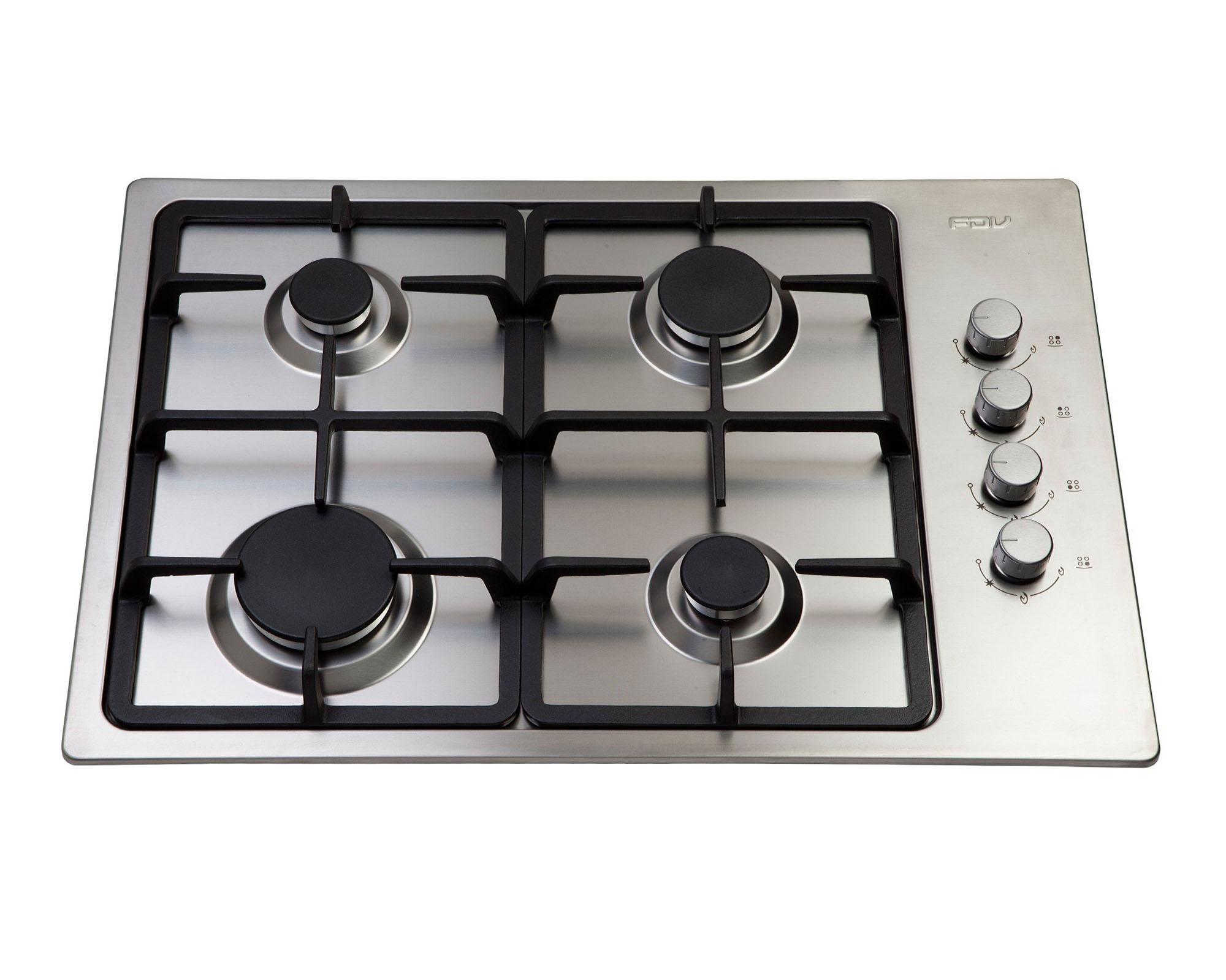 Encimera a gas 4 quemadores Design FDV-1