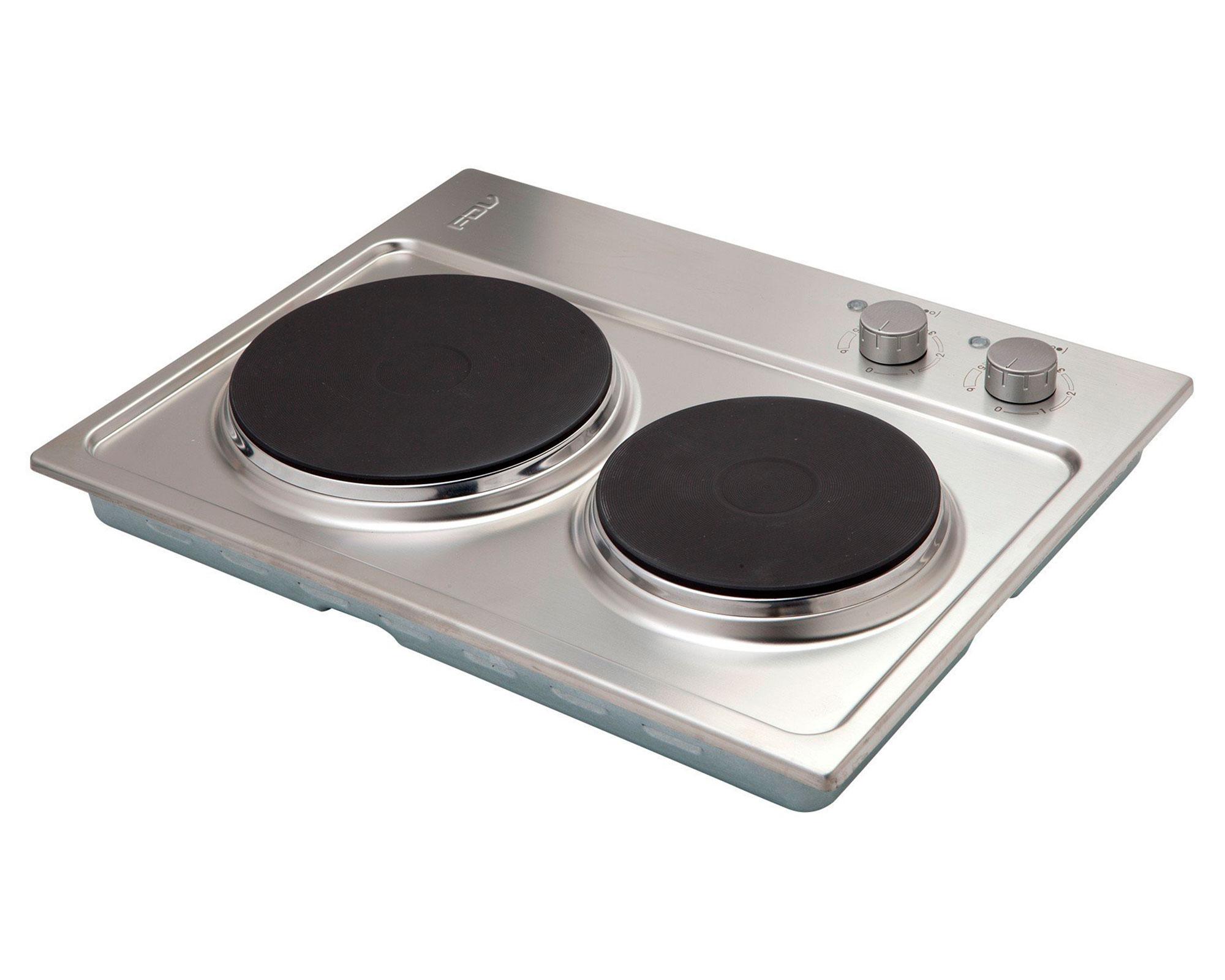 Encimera eléctrica 2 quemadores New-2