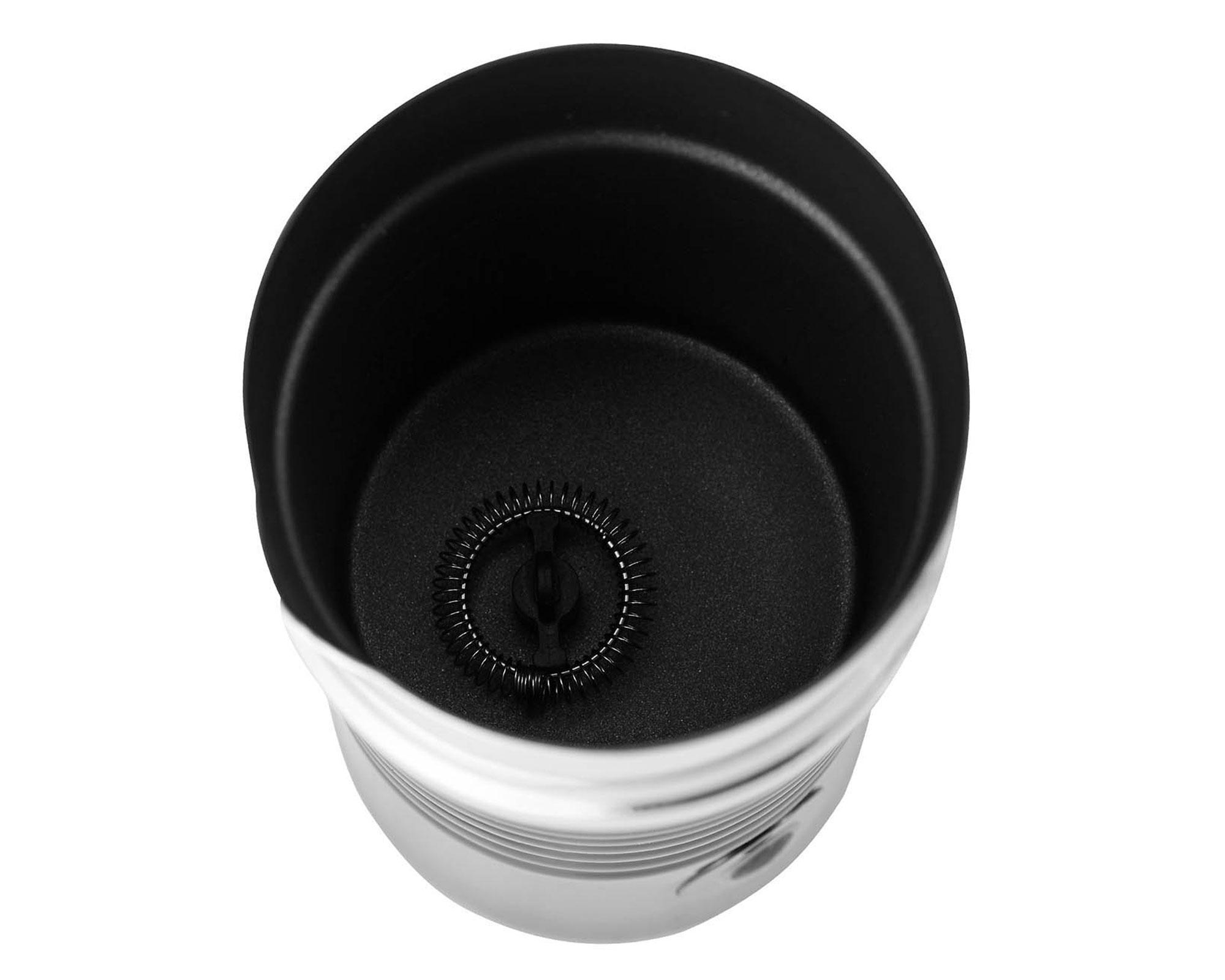 Espumador leche 240 ml Venezia negro FDV-1