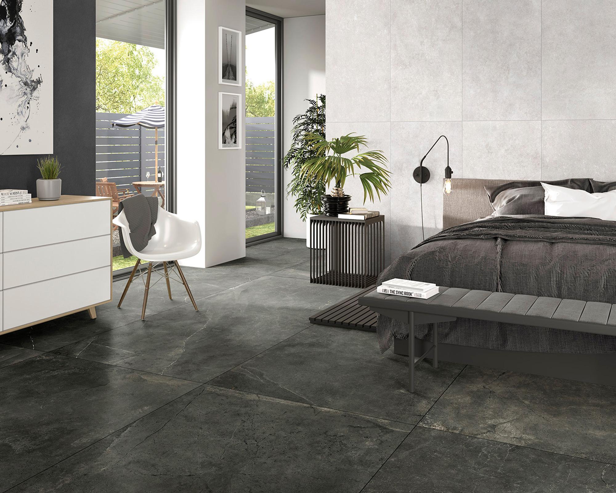Porcelanato piso muro 60x120 cm Dark 1.44 m2 Klipen-1