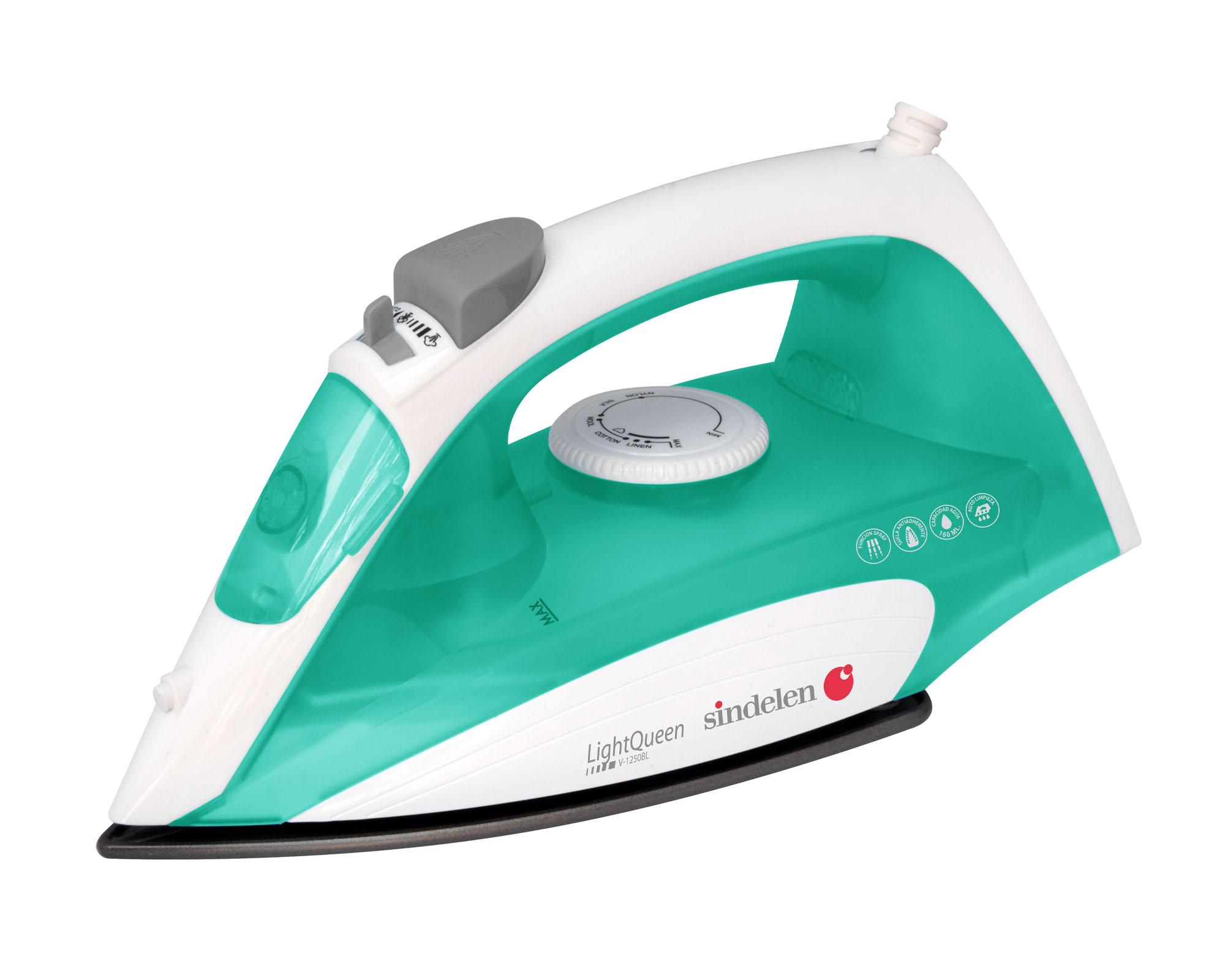 Plancha a vapor 1250W V-1250BL Sindelen-0