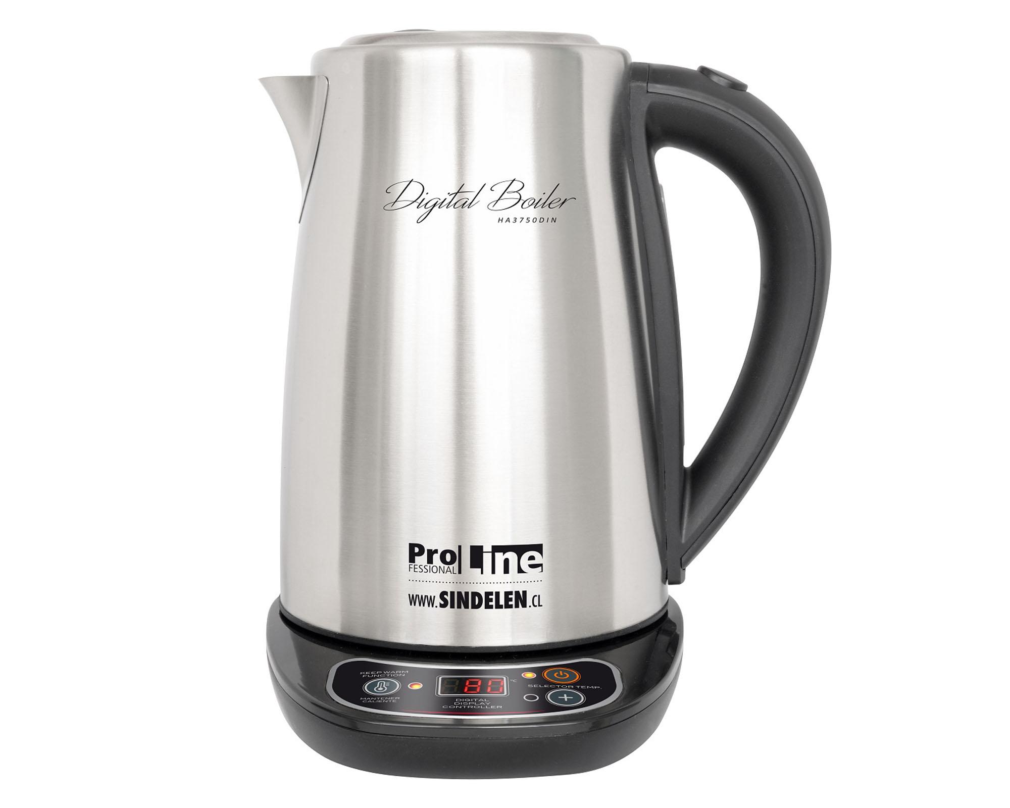 Hervidor 1.7 litros HA-3750DIN plata Sindelen-0