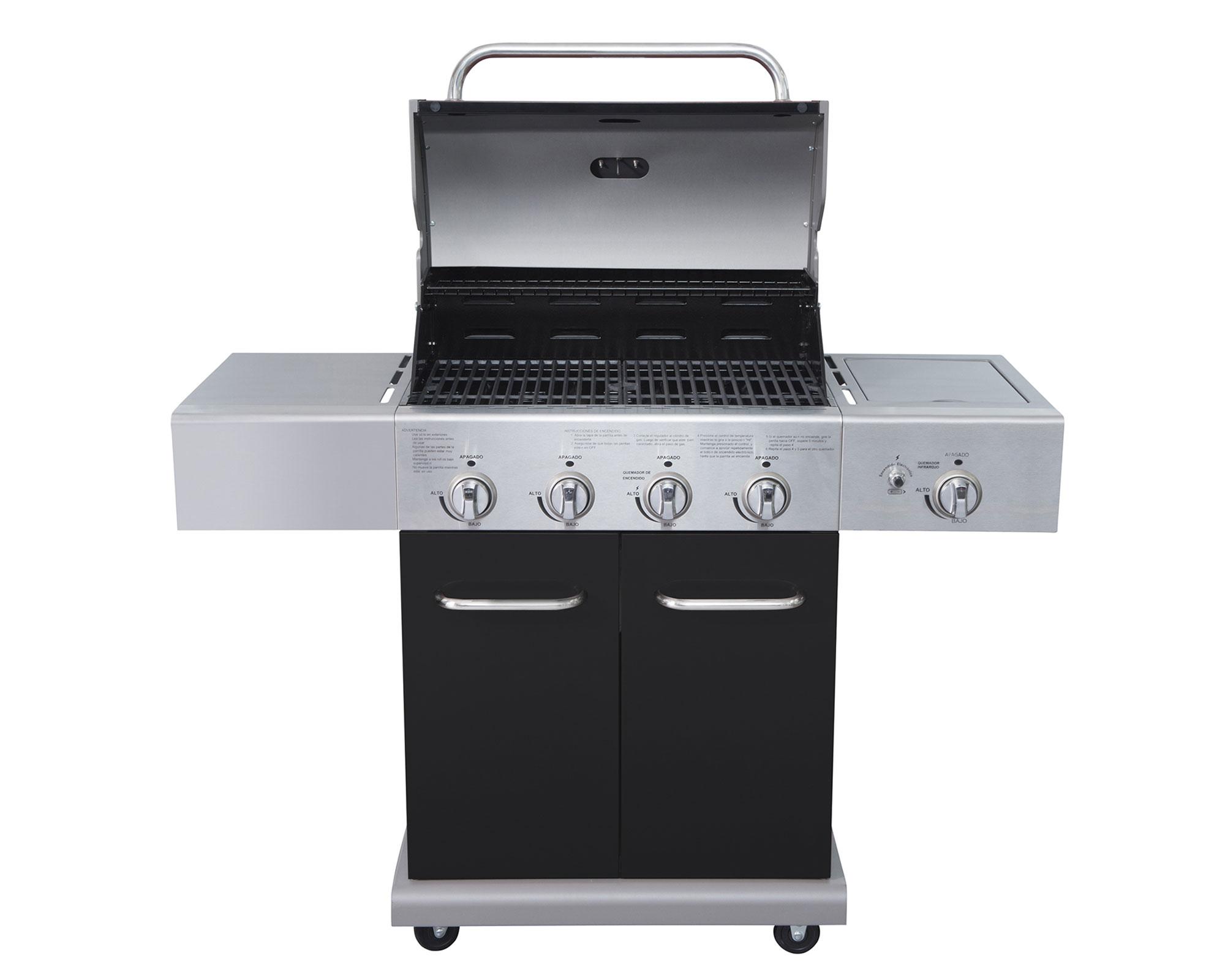 Parrilla a gas 5 Quemadores Texas black BBQ Grill-1