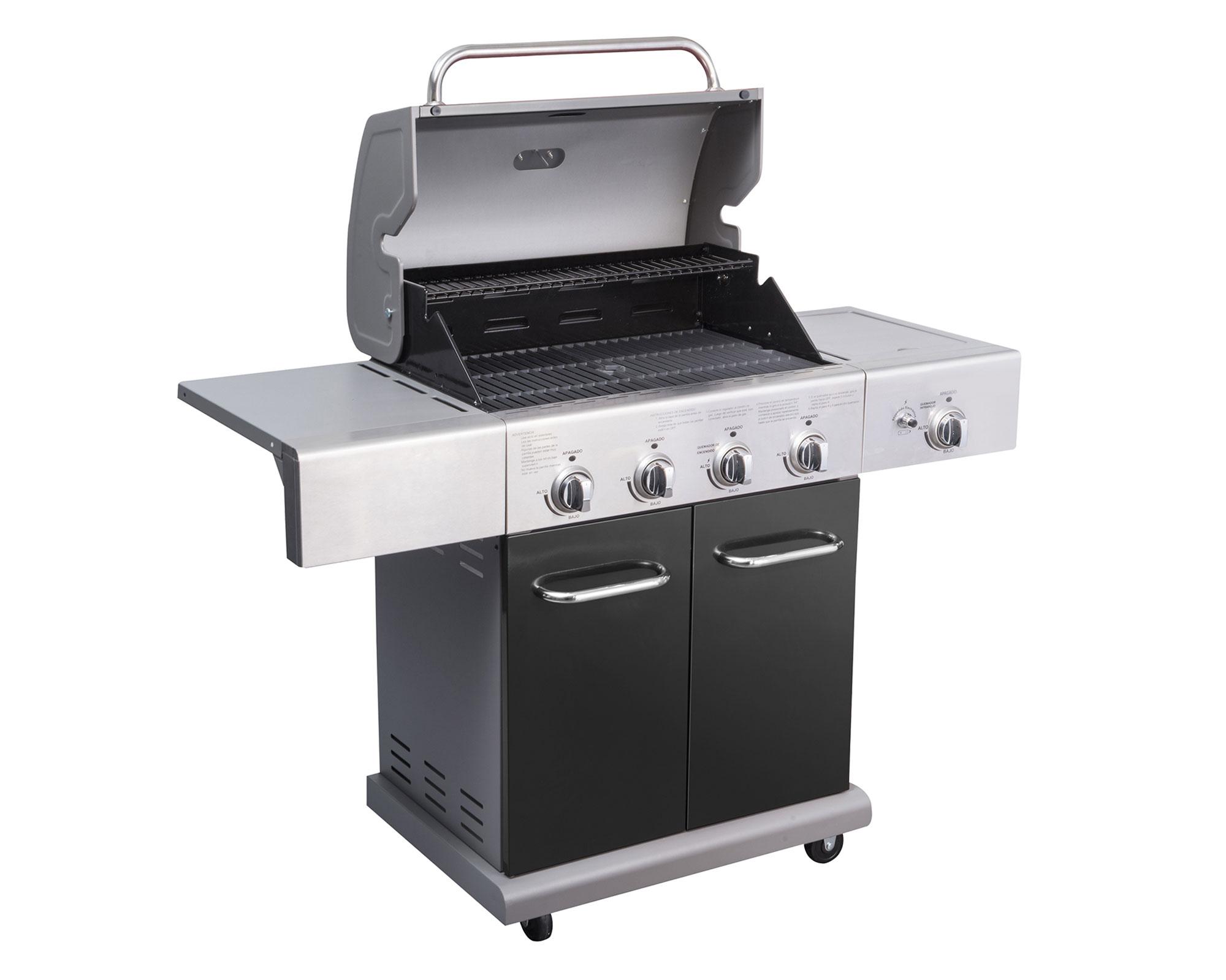 Parrilla a gas 5 Quemadores Texas black BBQ Grill-2