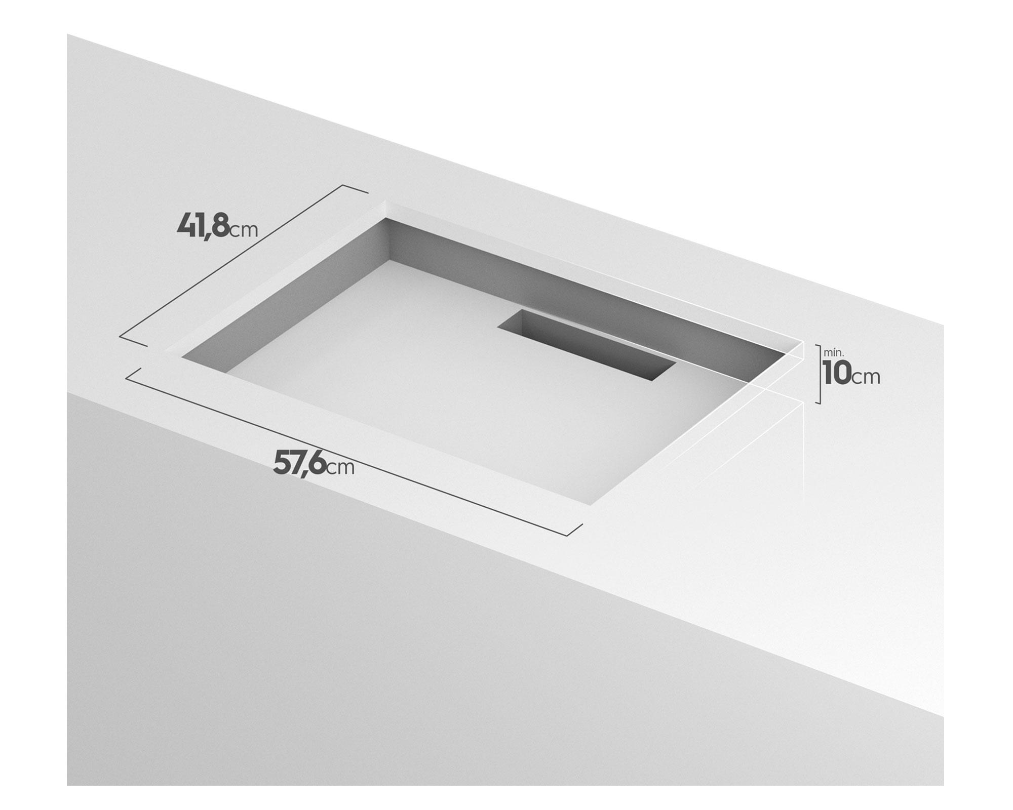 Encimera 4 quemadores FCE 4.3HF T gris Fensa-5